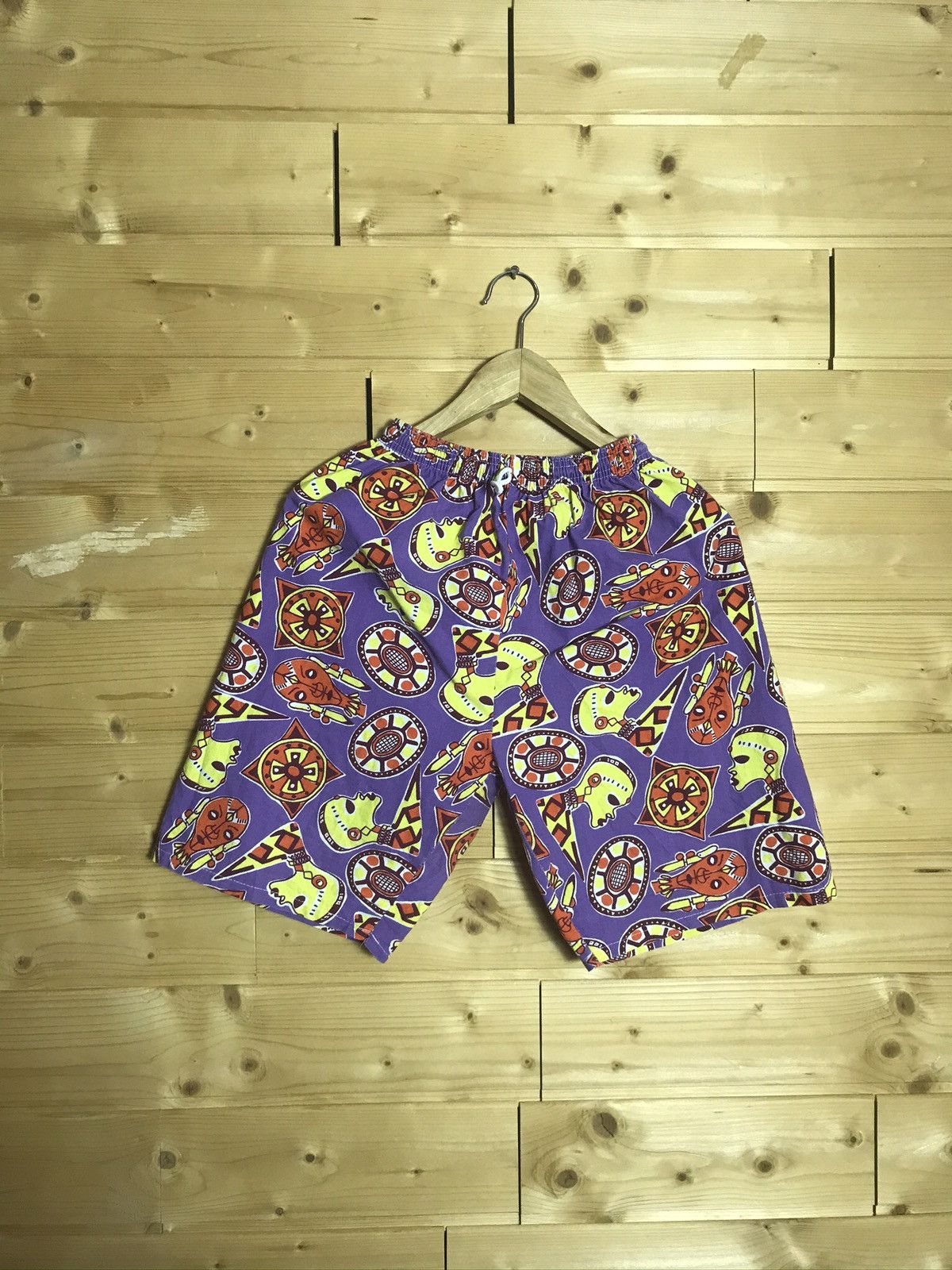 Vintage Vintage full print shorts Size US 31 - 1 Thumbnail