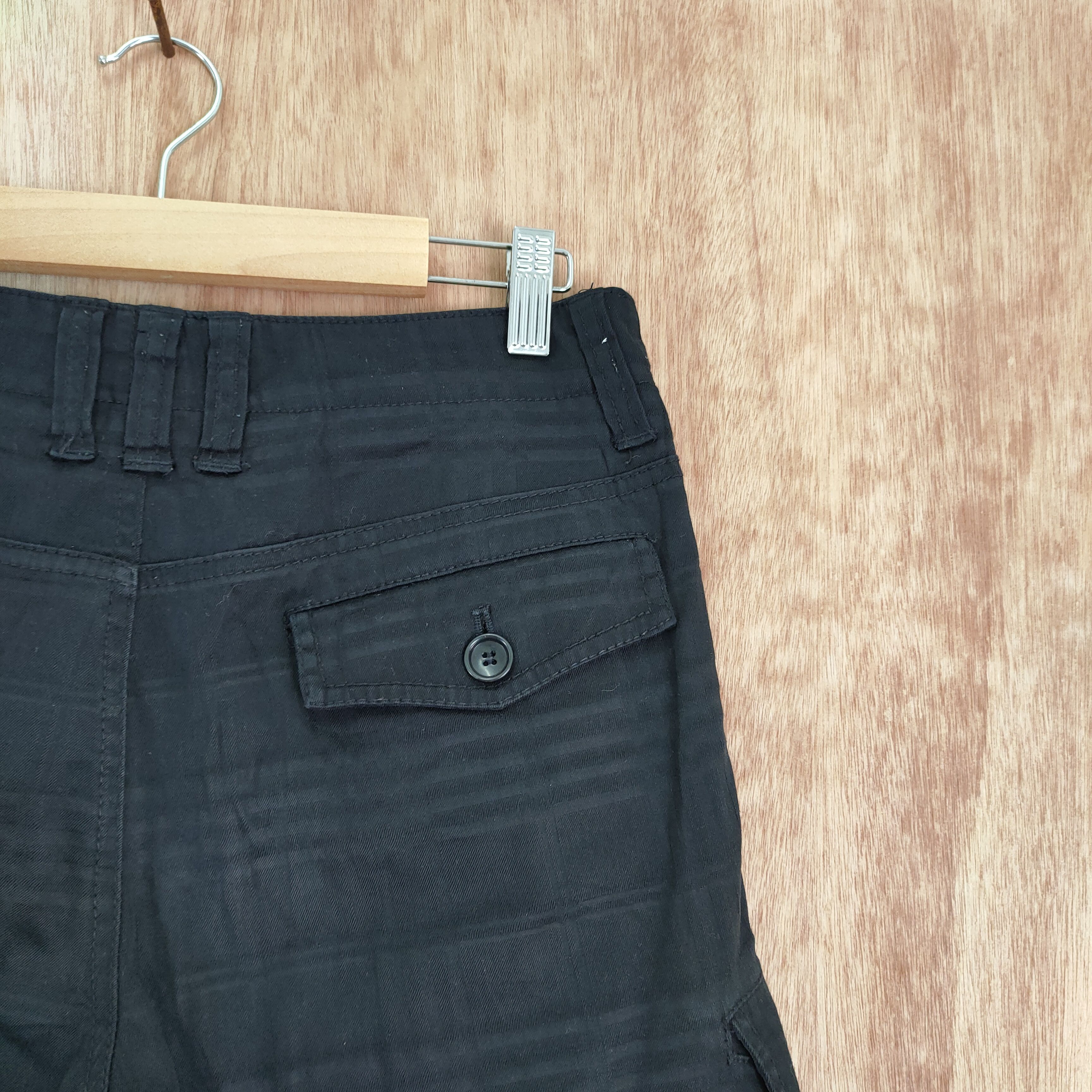 semanticdesign VINTAGE SEMANTIC DESIGN BLACK CARGO PANTS Size US 30 / EU 46 - 8 Thumbnail