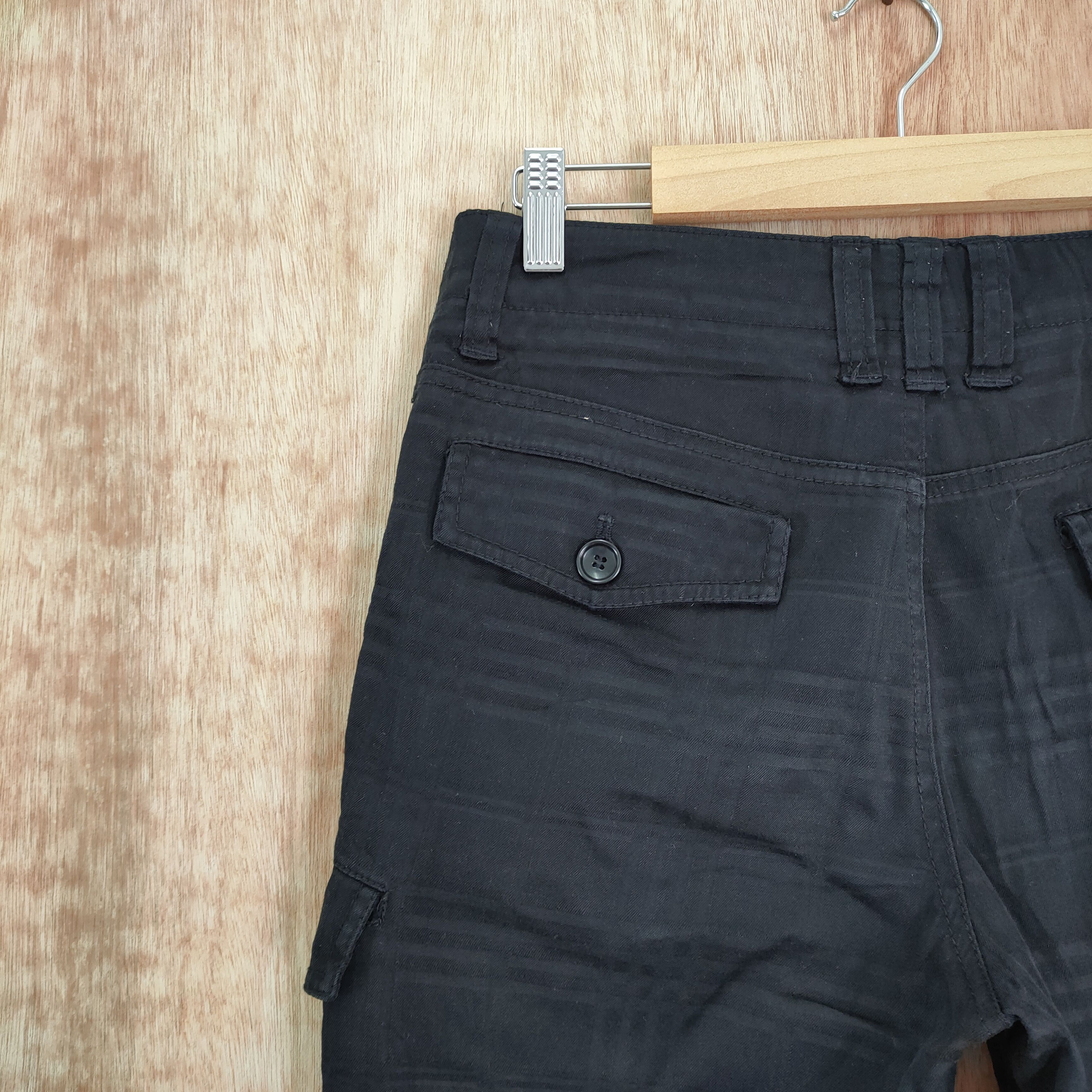 semanticdesign VINTAGE SEMANTIC DESIGN BLACK CARGO PANTS Size US 30 / EU 46 - 9 Thumbnail