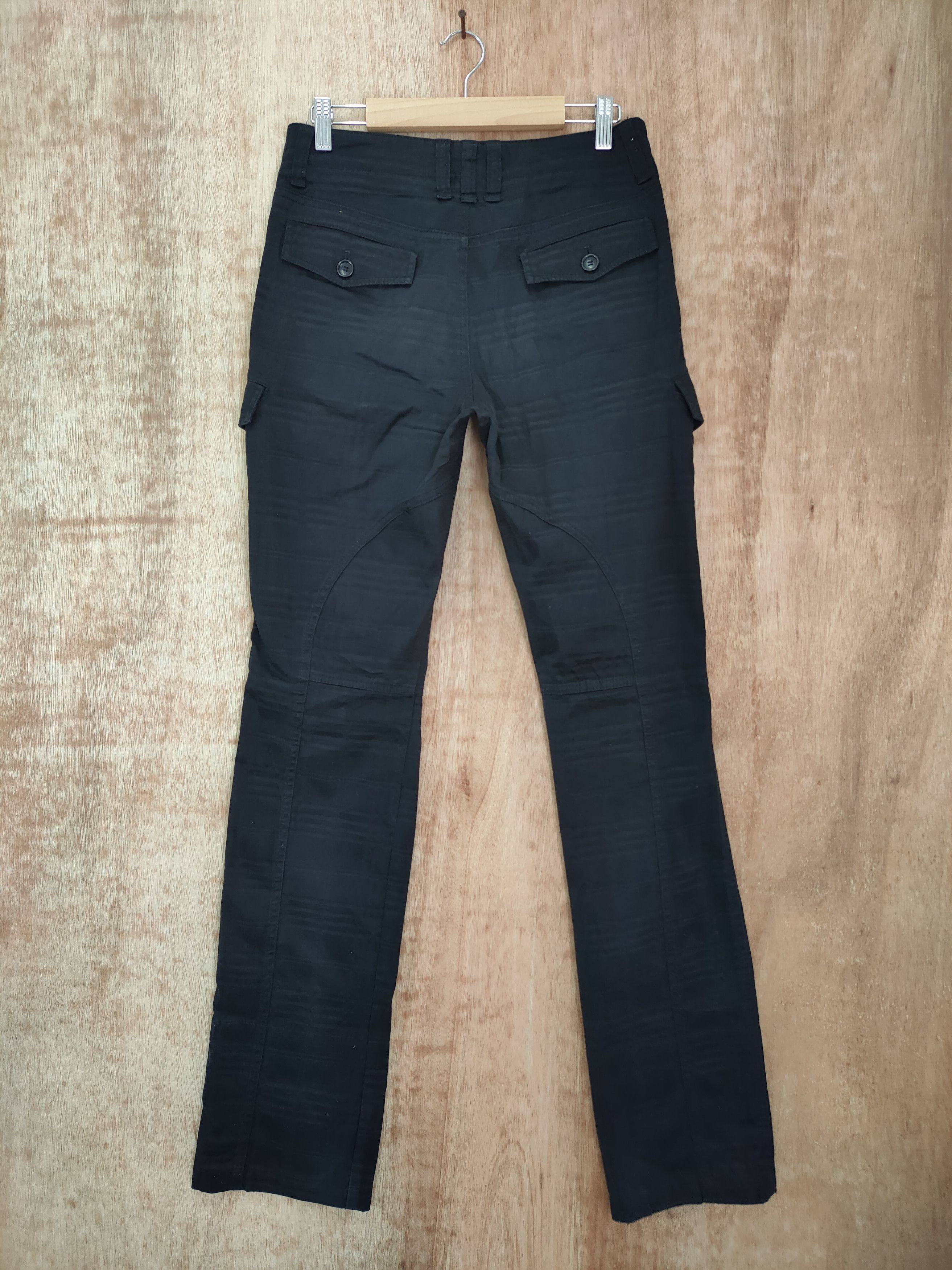 semanticdesign VINTAGE SEMANTIC DESIGN BLACK CARGO PANTS Size US 30 / EU 46 - 4 Thumbnail