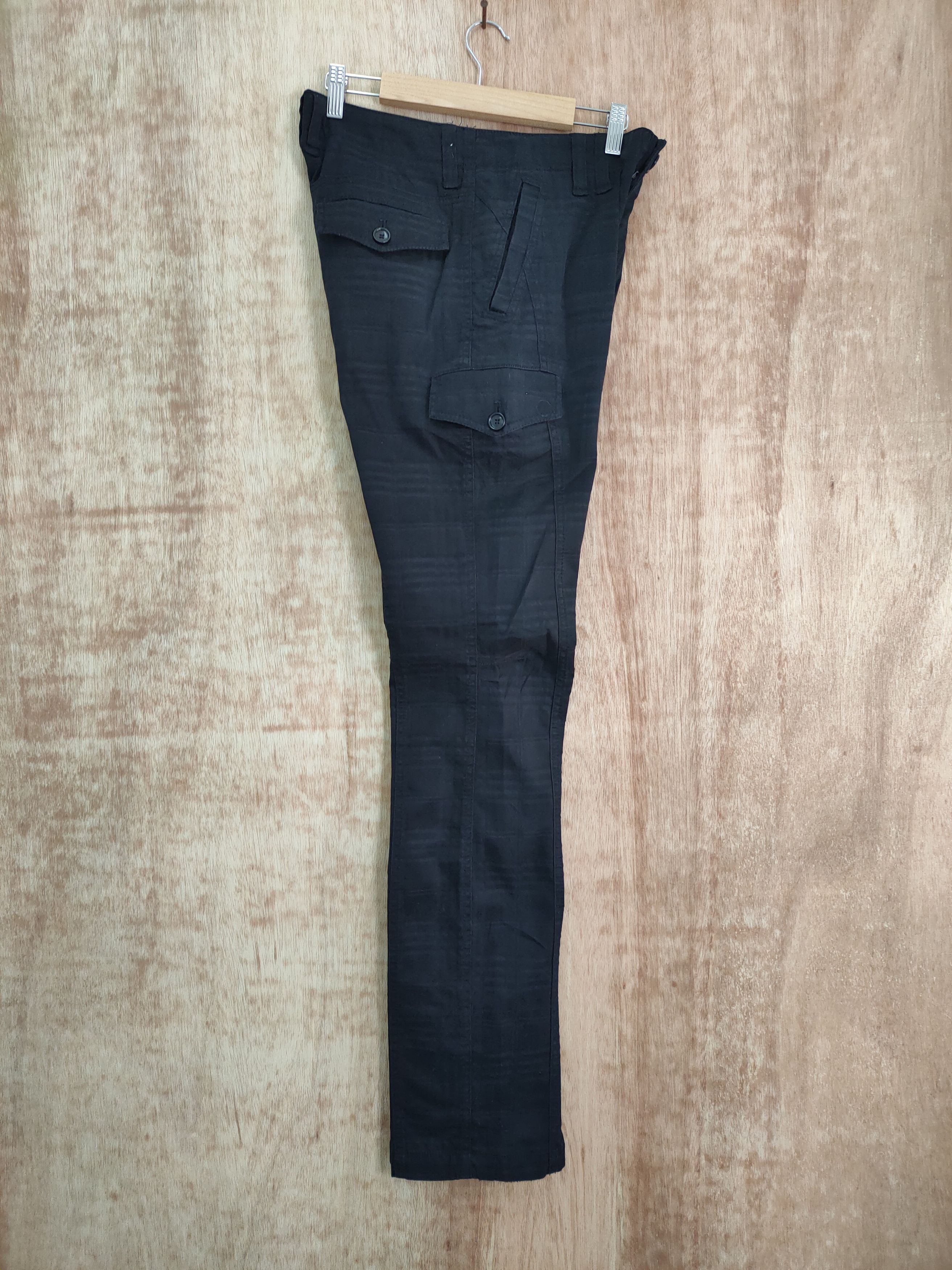 semanticdesign VINTAGE SEMANTIC DESIGN BLACK CARGO PANTS Size US 30 / EU 46 - 5 Thumbnail