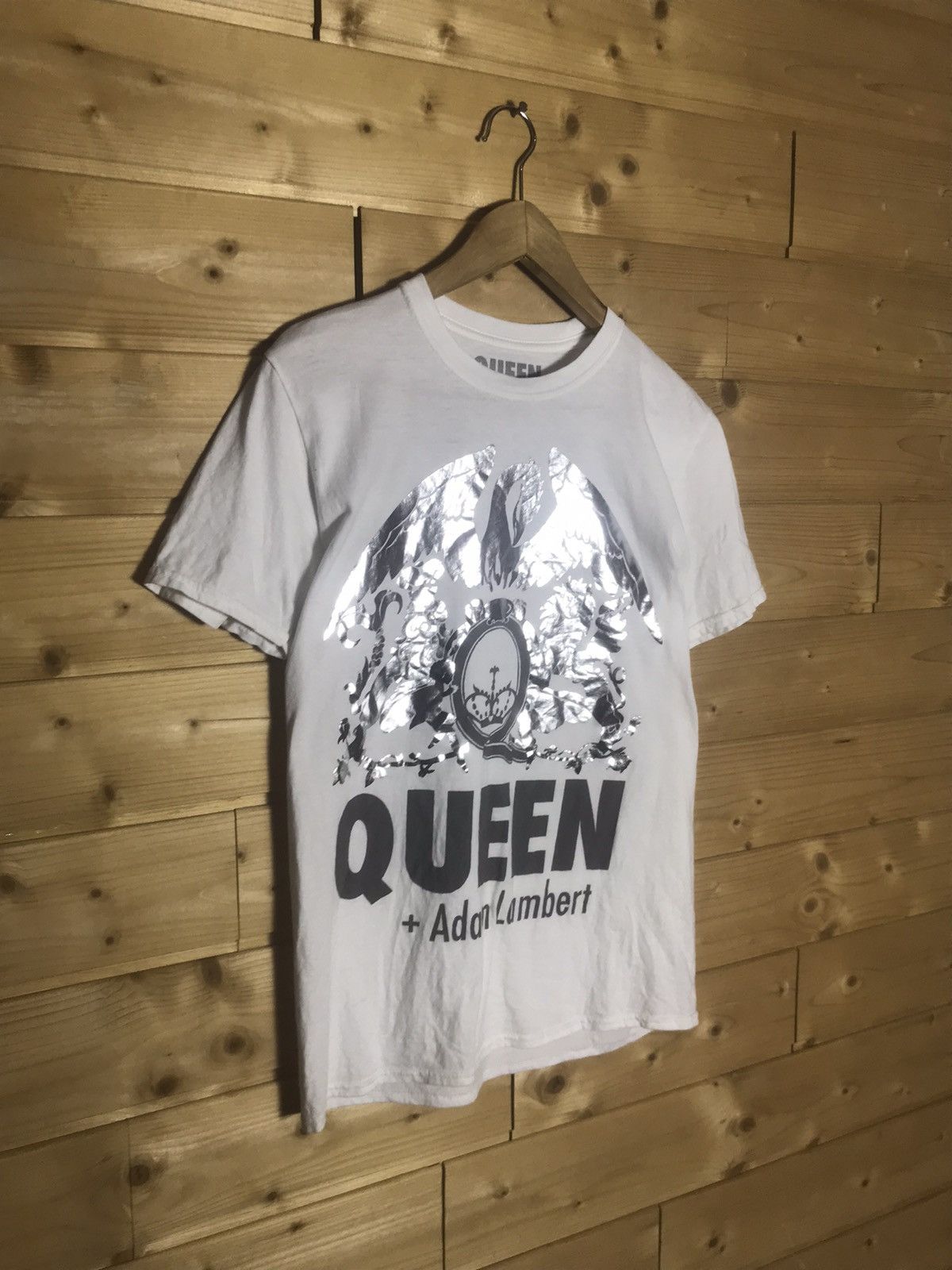 Vintage Queen X Adam Lambert tour t-shirt Size US S / EU 44-46 / 1 - 1 Thumbnail