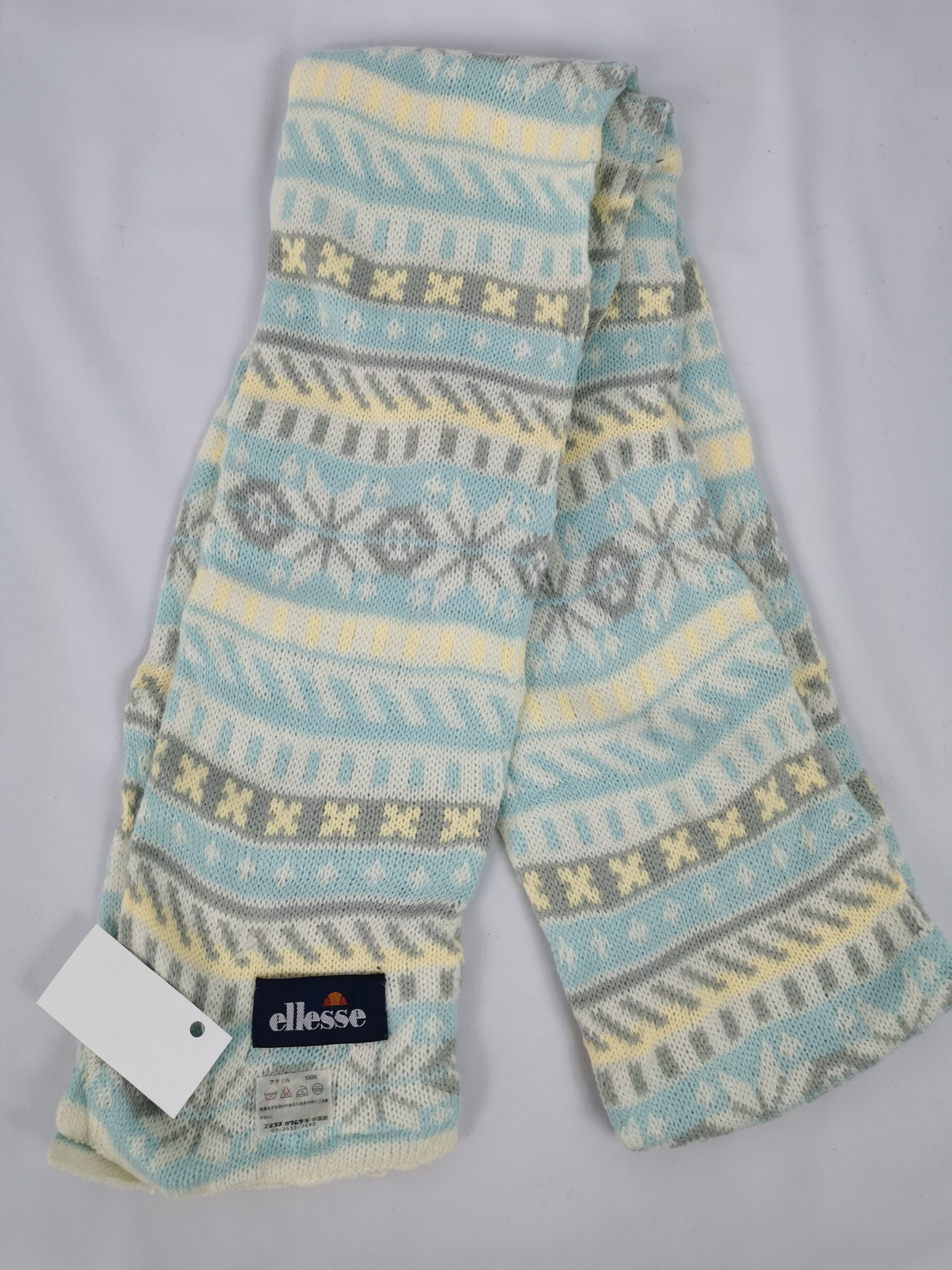 Ellesse × Vintage Ellesse scarf muffler Size ONE SIZE - 6 Thumbnail