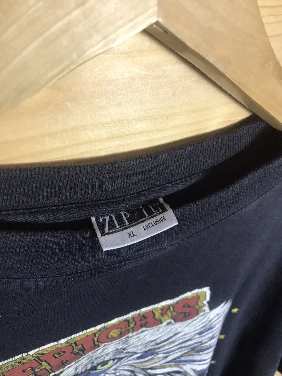 Vintage Vintage Zip It London Americas best t-shirt Size US XL / EU 56 / 4 - 9 Thumbnail