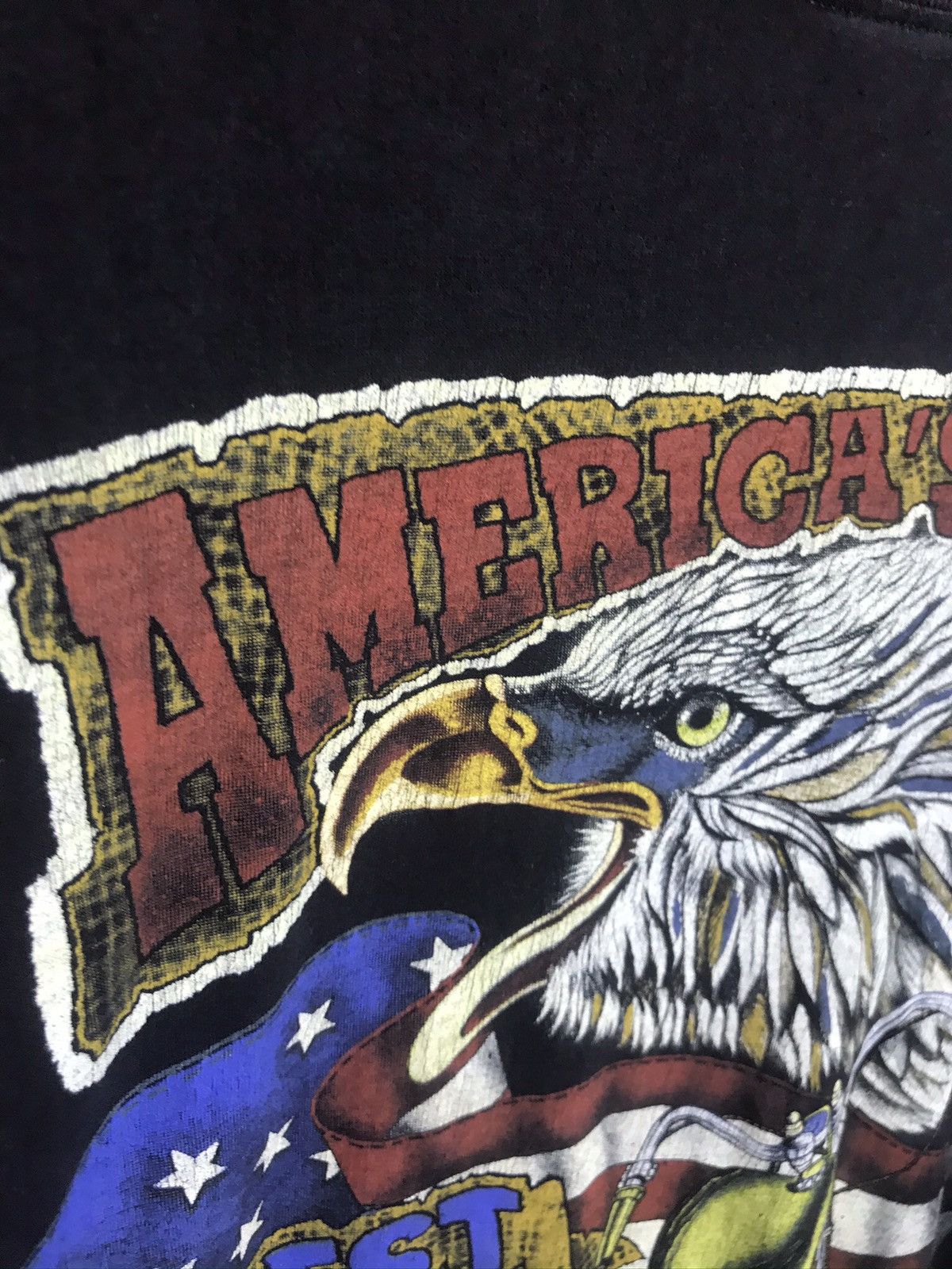 Vintage Vintage Zip It London Americas best t-shirt Size US XL / EU 56 / 4 - 2 Thumbnail