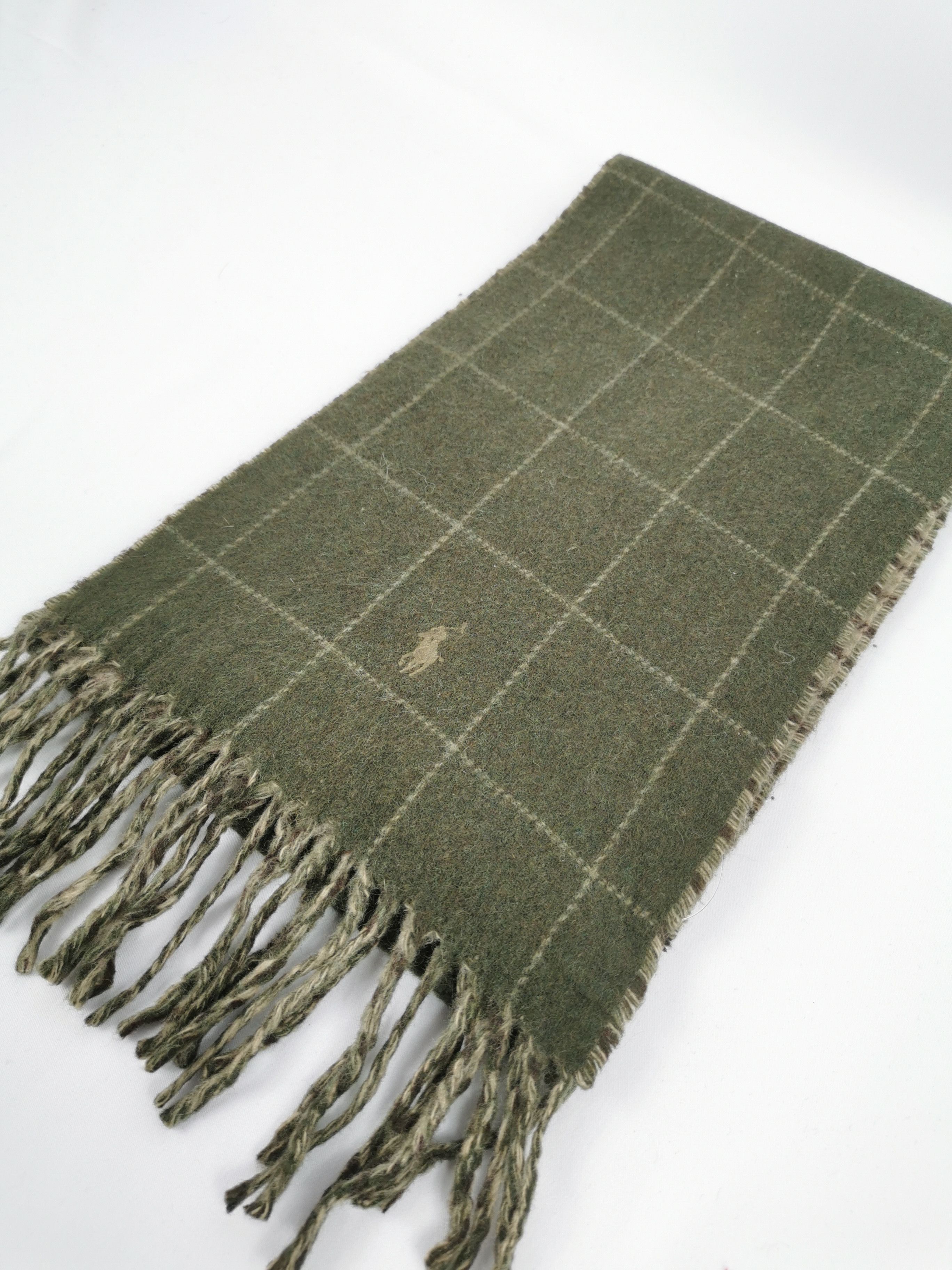 Vintage Polo ralph lauren scarf muffler Size ONE SIZE - 3 Thumbnail
