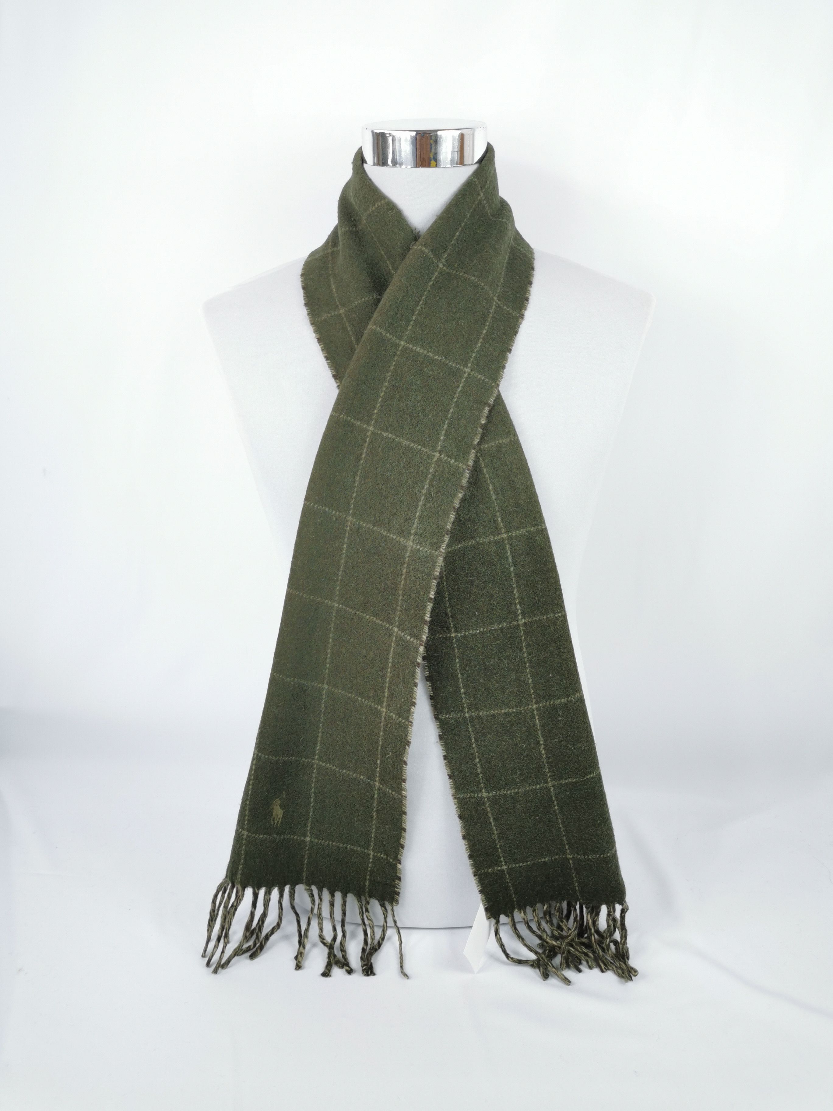 Vintage Polo ralph lauren scarf muffler Size ONE SIZE - 7 Thumbnail