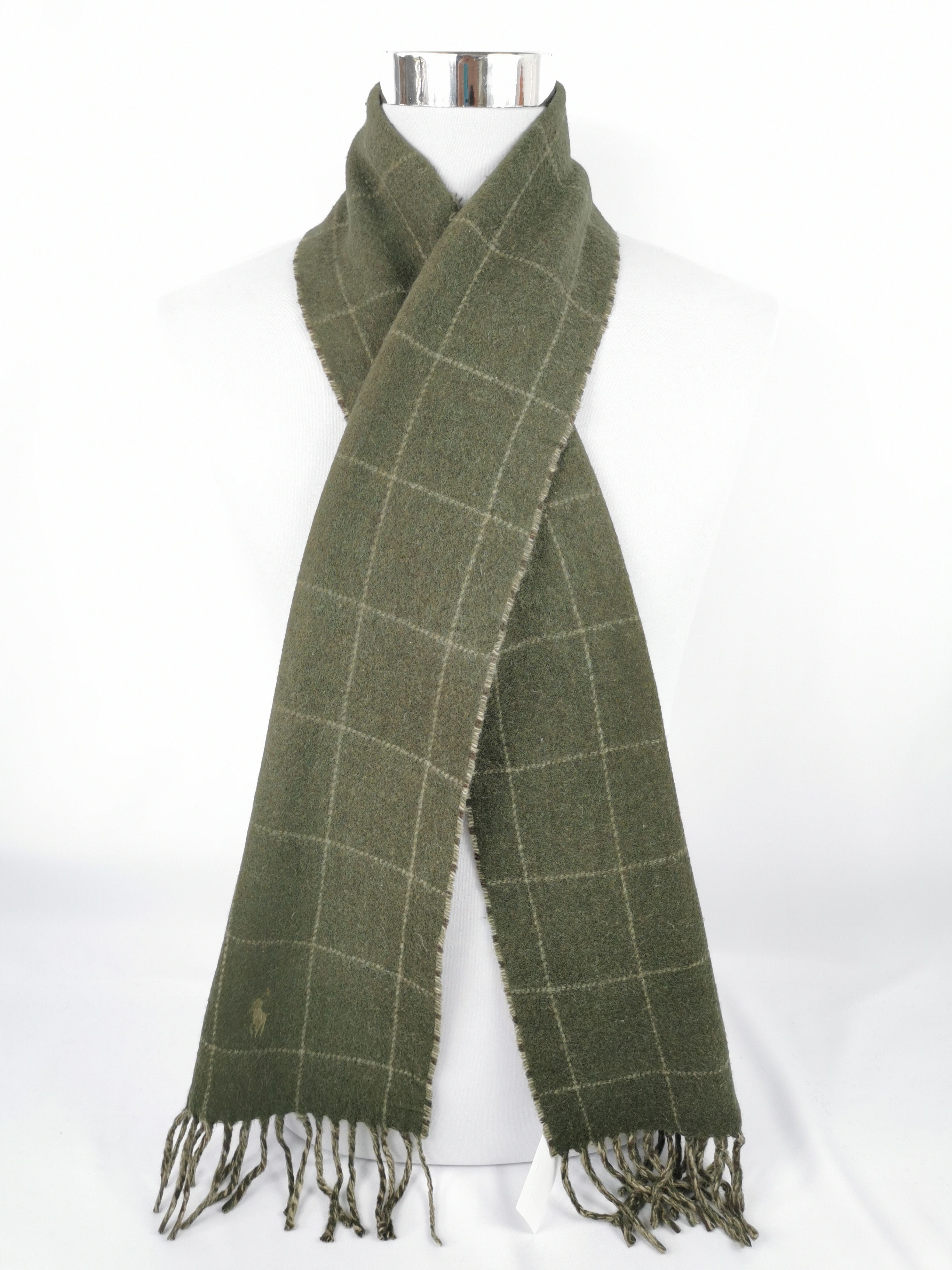 Vintage Polo ralph lauren scarf muffler Size ONE SIZE - 1 Thumbnail
