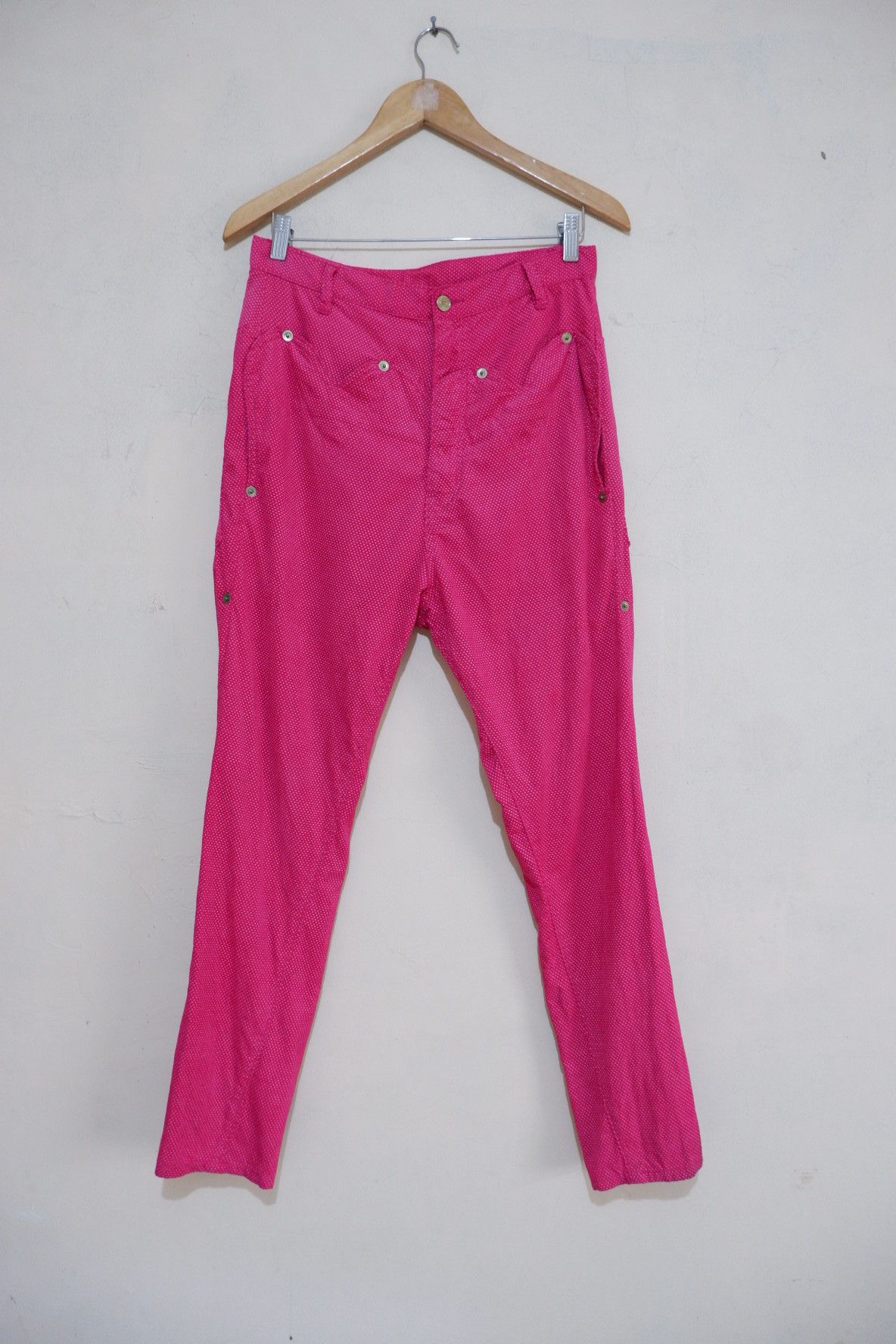 image of Issey Miyake x Mercibeaucoup Love Pocket Pants in Pink, Men's (Size 30)
