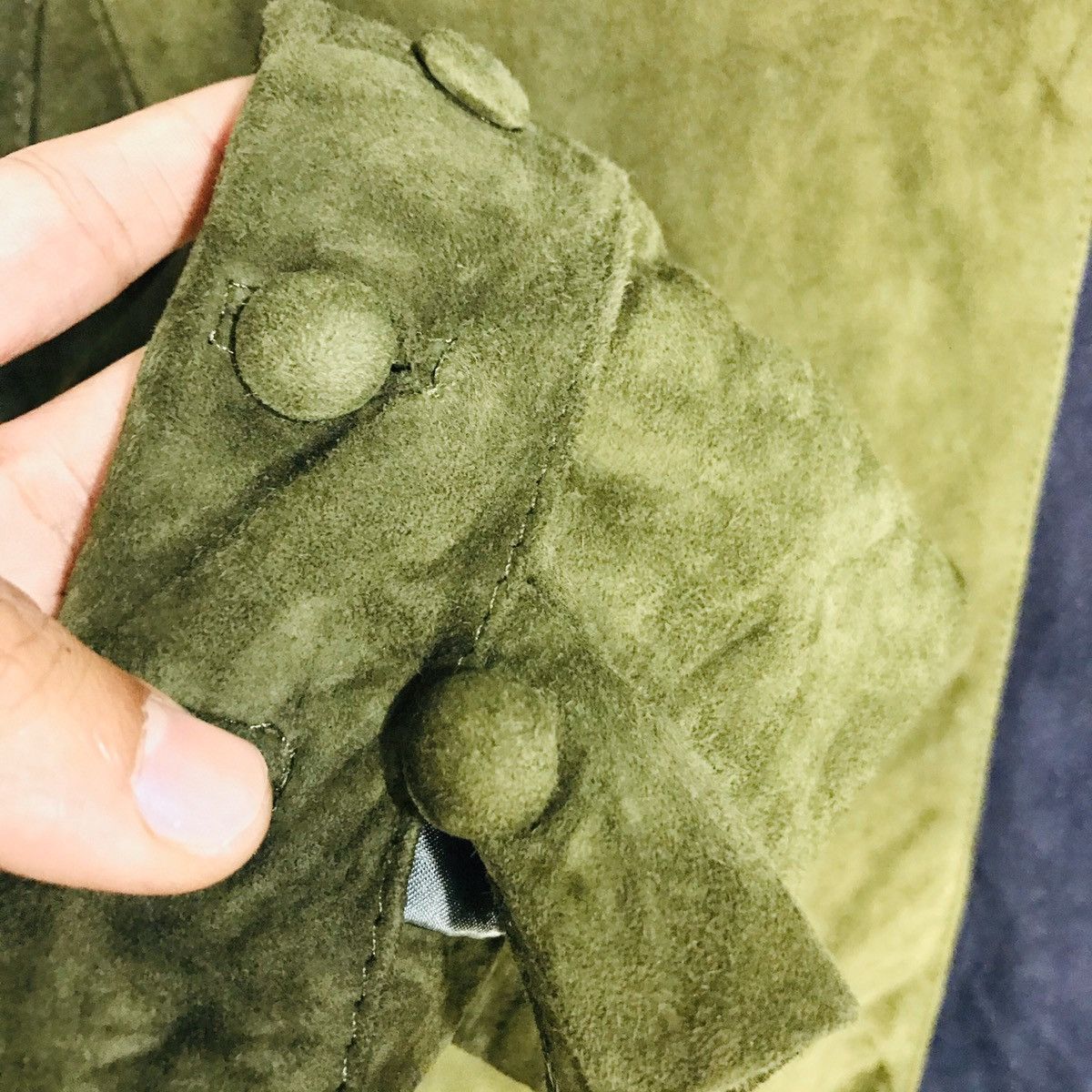 Japanese Brand Pogang boutique suede leather two colors jacket Size US L / EU 52-54 / 3 - 5 Thumbnail