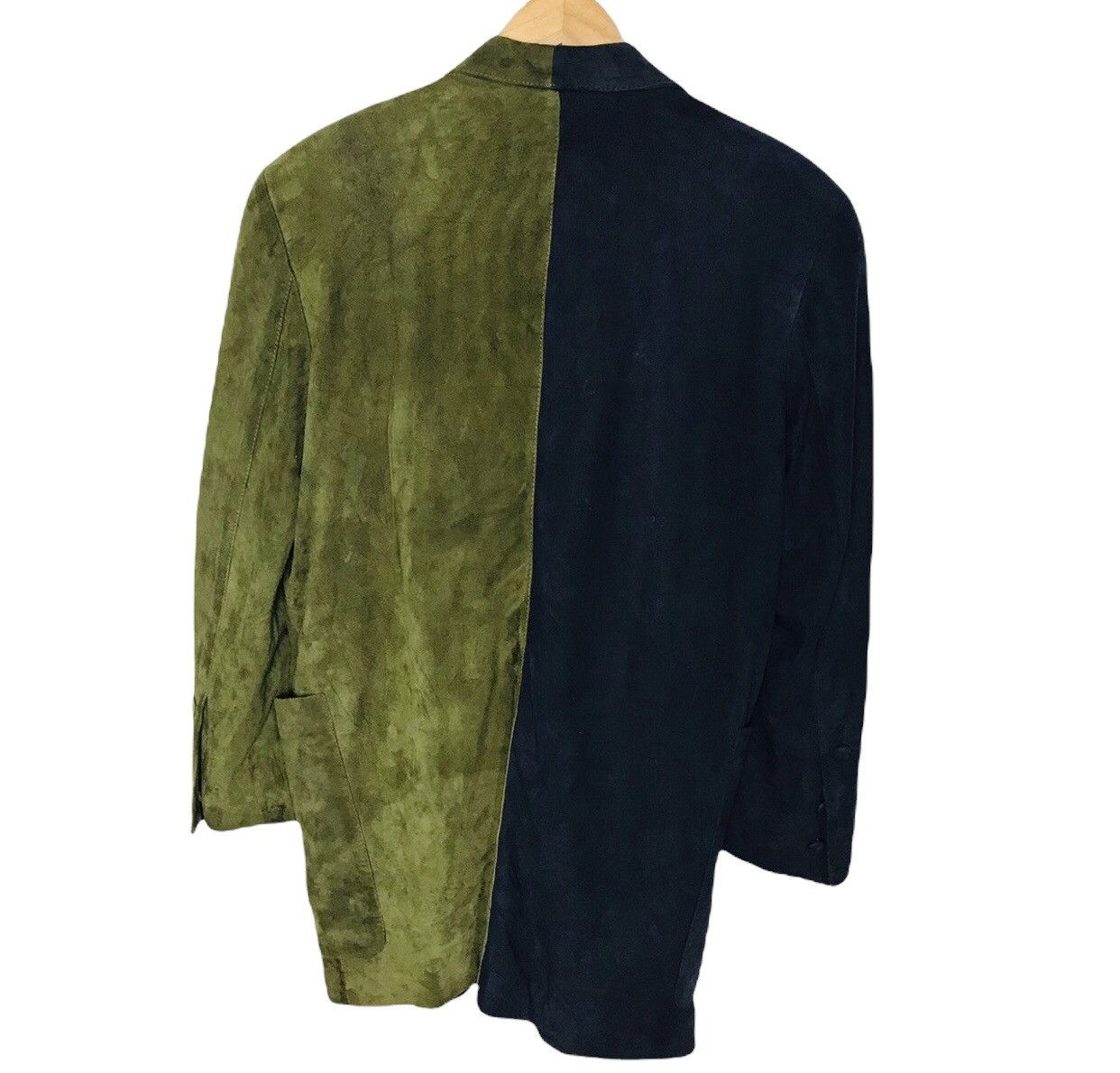 Japanese Brand Pogang boutique suede leather two colors jacket Size US L / EU 52-54 / 3 - 2 Thumbnail