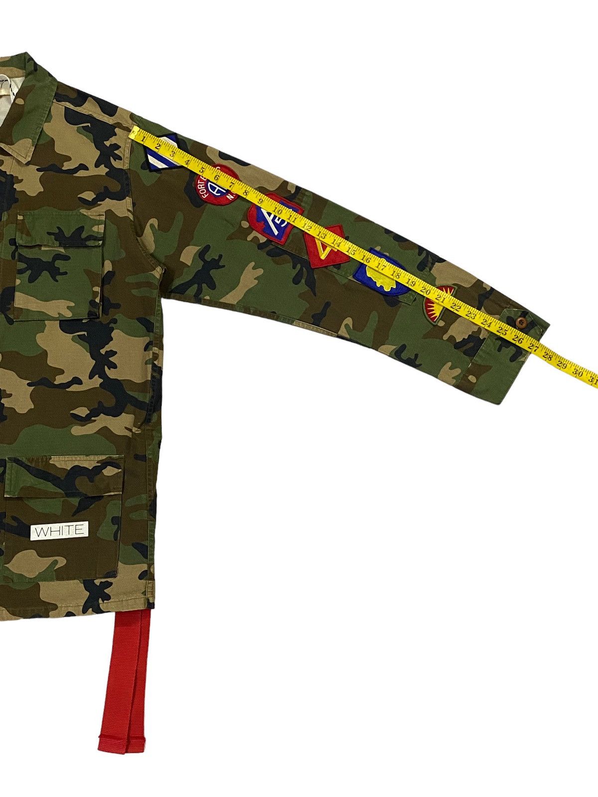 Off-White Off-White Camo Field Jacket With Patches Size US S / EU 44-46 / 1 - 8 Thumbnail