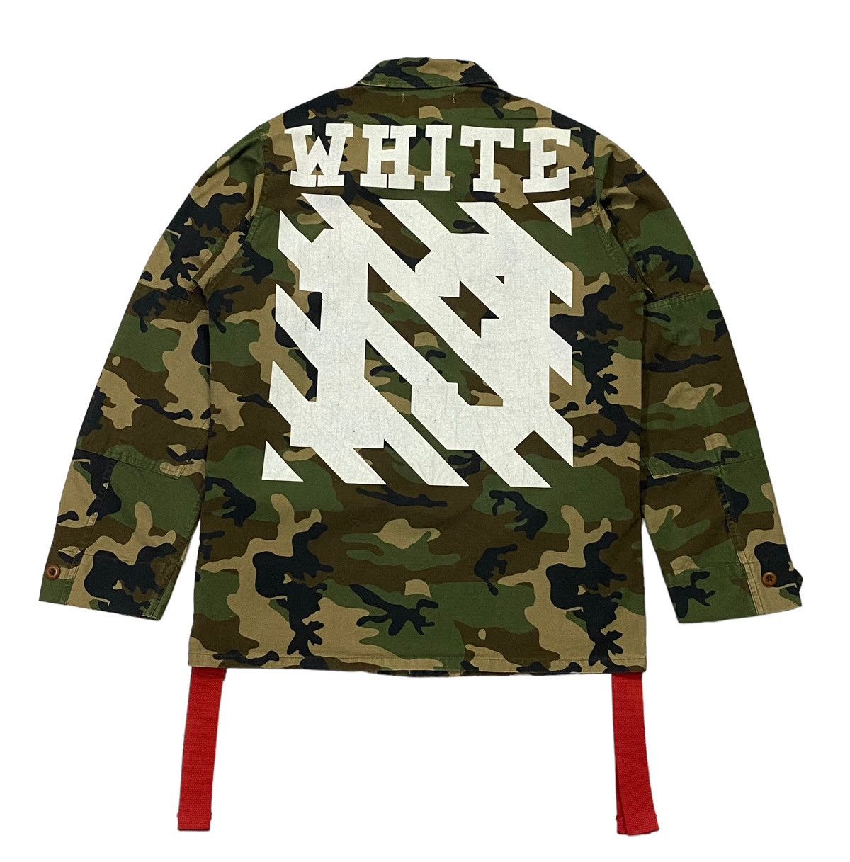 Off-White Off-White Camo Field Jacket With Patches Size US S / EU 44-46 / 1 - 4 Thumbnail