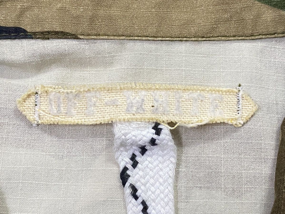 Off-White Off-White Camo Field Jacket With Patches Size US S / EU 44-46 / 1 - 10 Thumbnail