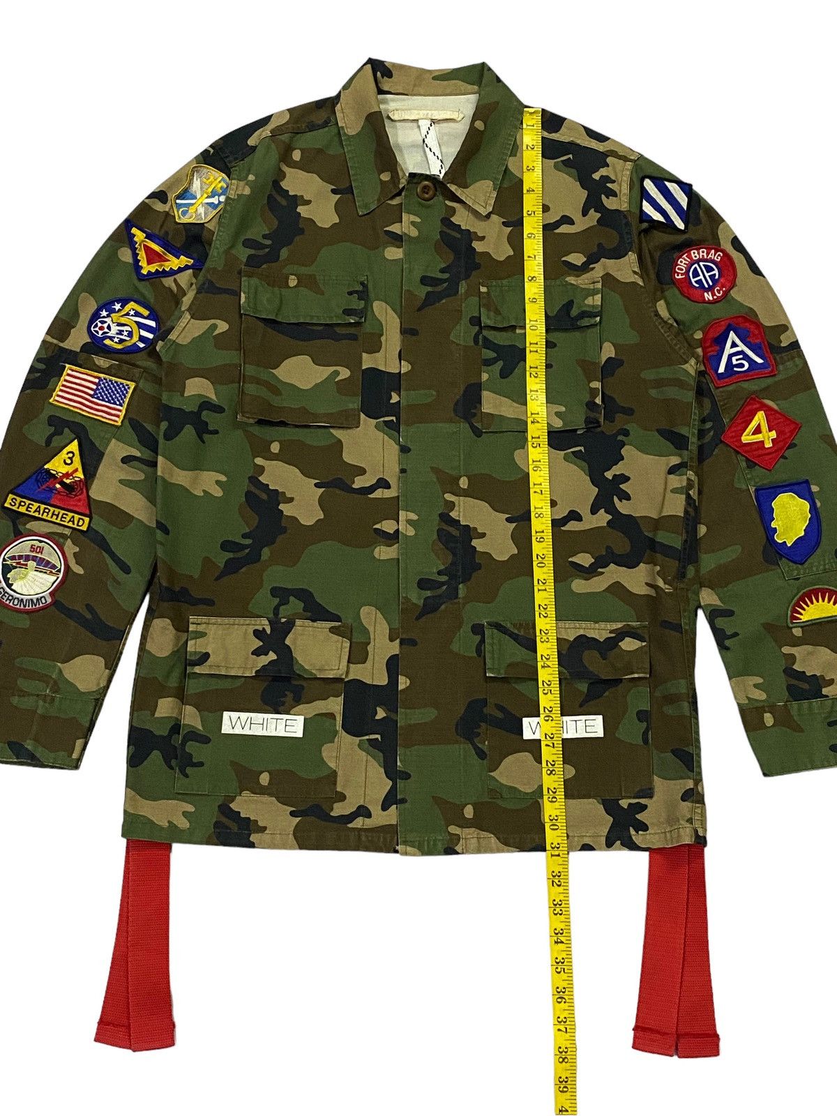 Off-White Off-White Camo Field Jacket With Patches Size US S / EU 44-46 / 1 - 6 Thumbnail