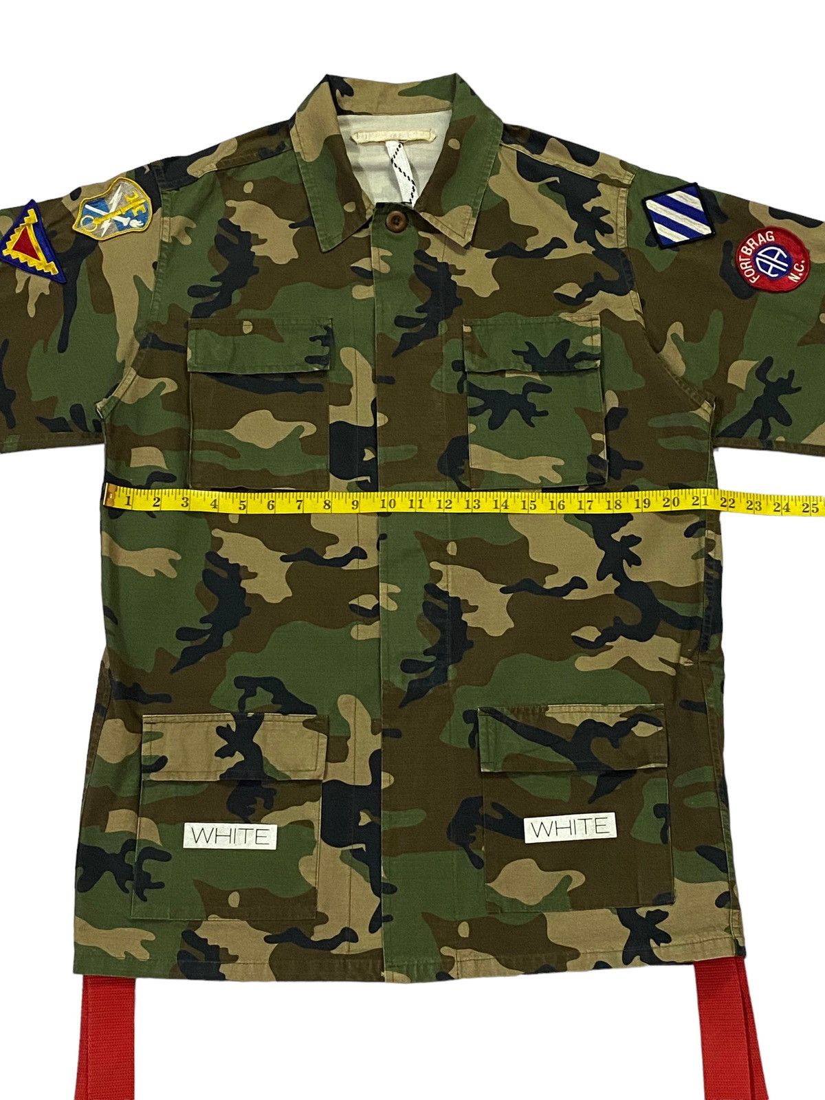 Off-White Off-White Camo Field Jacket With Patches Size US S / EU 44-46 / 1 - 5 Thumbnail