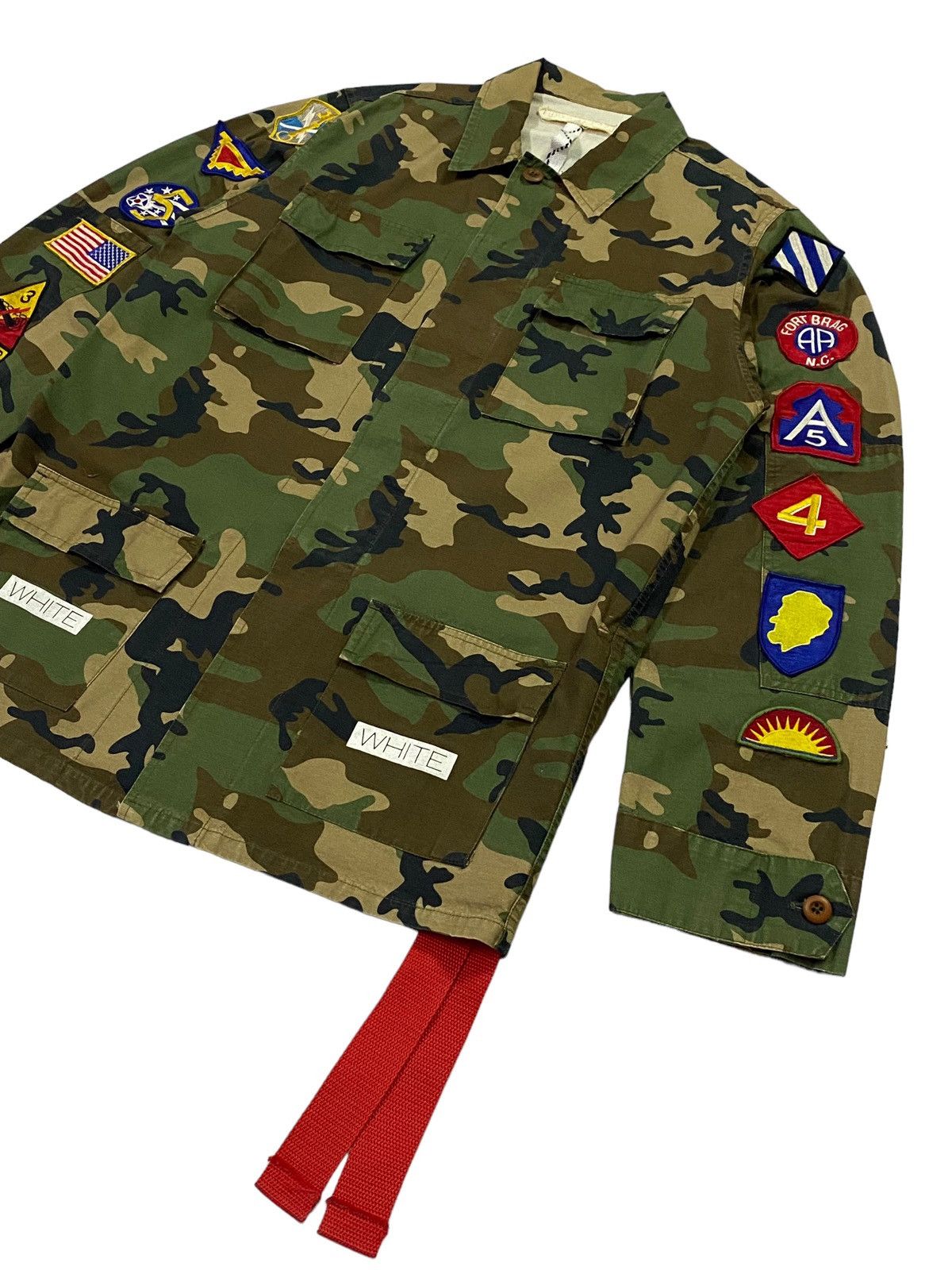Off-White Off-White Camo Field Jacket With Patches Size US S / EU 44-46 / 1 - 23 Thumbnail