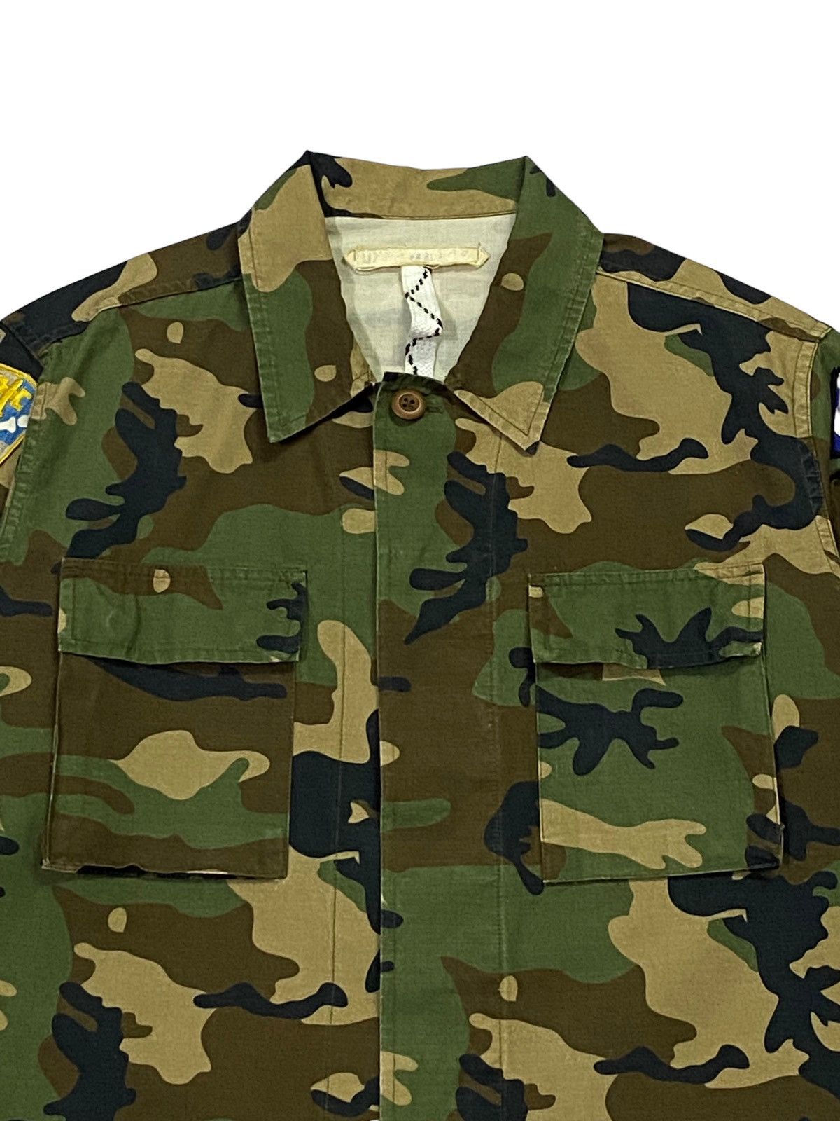 Off-White Off-White Camo Field Jacket With Patches Size US S / EU 44-46 / 1 - 16 Thumbnail