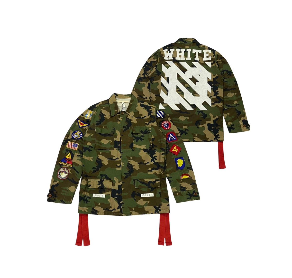 Off-White Off-White Jacket With Patches | Grailed