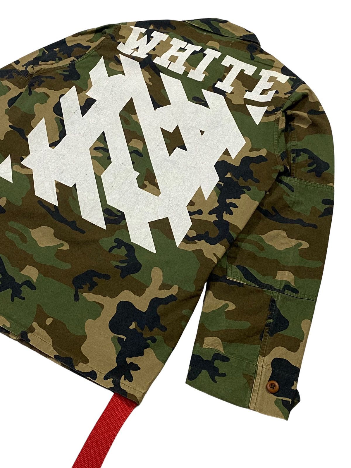 Off-White Off-White Camo Field Jacket With Patches Size US S / EU 44-46 / 1 - 20 Thumbnail
