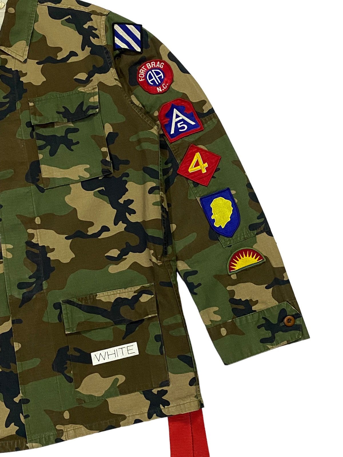 Off-White Off-White Camo Field Jacket With Patches Size US S / EU 44-46 / 1 - 17 Thumbnail