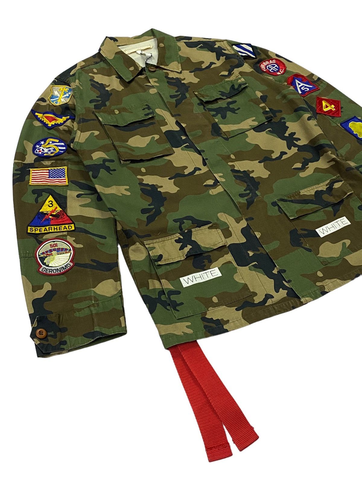 Off-White Off-White Camo Field Jacket With Patches Size US S / EU 44-46 / 1 - 19 Thumbnail