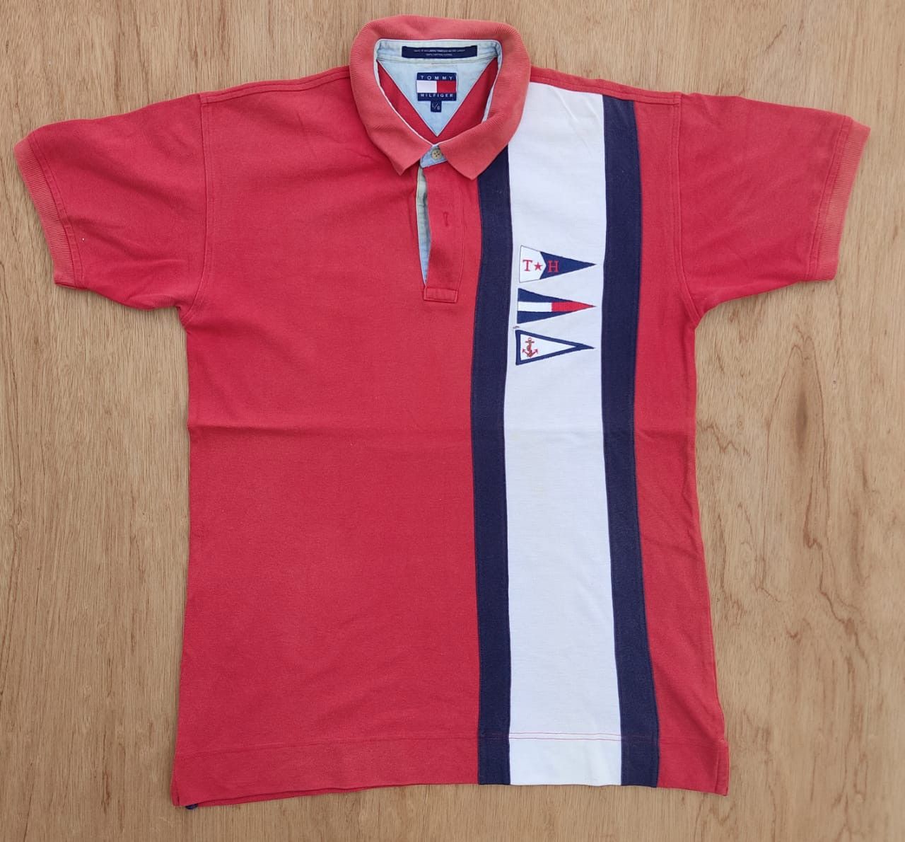 Tommy Hilfiger × Vintage vintage tee D - 29 Tommy Hillfiger Size US L / EU 52-54 / 3 - 1 Thumbnail