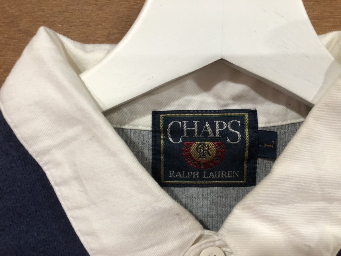 Chaps Ralph Lauren Vintage 90s CHAMPS RALPH LAUREN Print Polo Shirt Size US XL / EU 56 / 4 - 3 Thumbnail