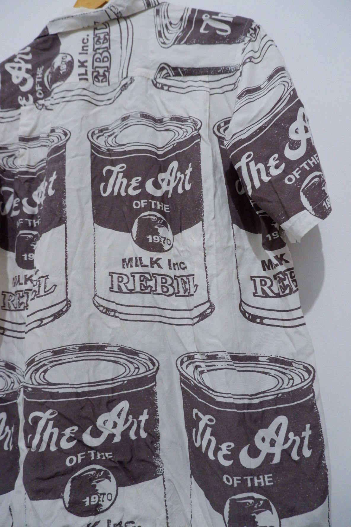 20471120 Milkboy The Art Rebel Hawaiian Rayon Shirt Size US M / EU 48-50 / 2 - 3 Thumbnail