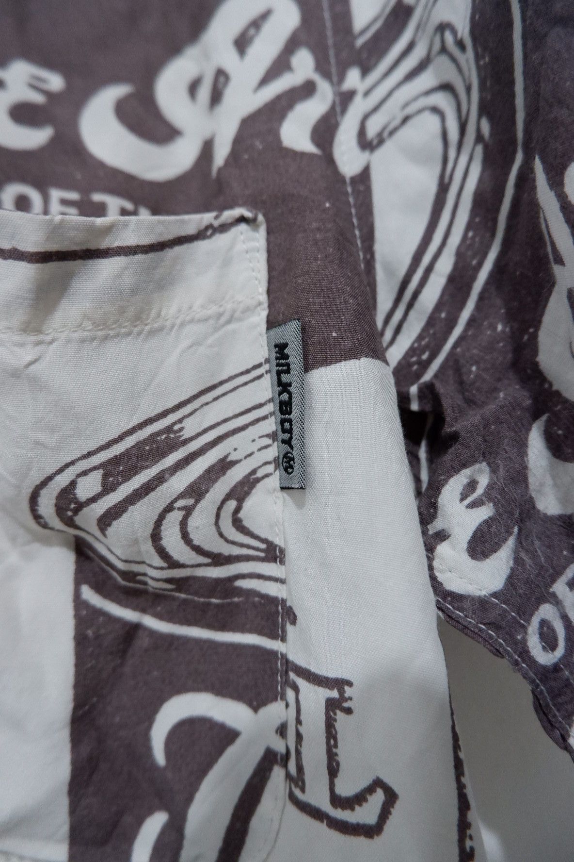 20471120 Milkboy The Art Rebel Hawaiian Rayon Shirt Size US M / EU 48-50 / 2 - 4 Thumbnail