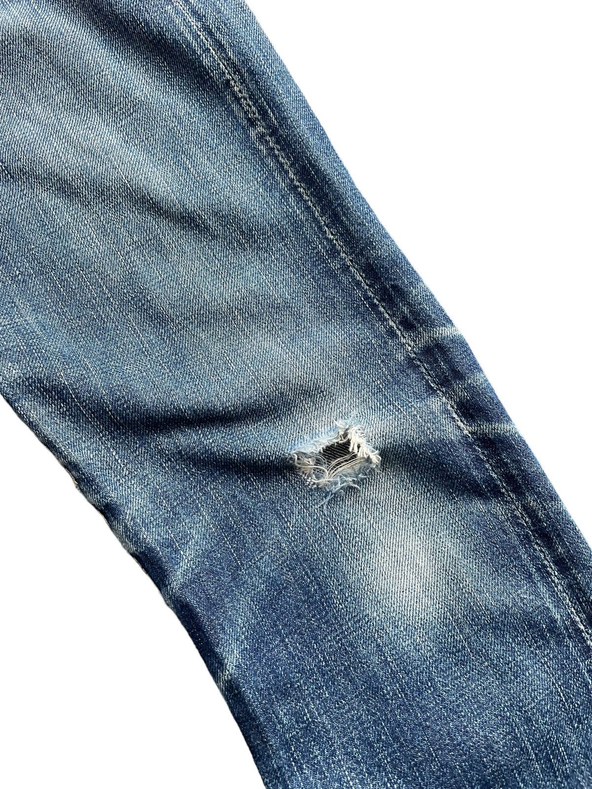 Vintage Full Count Selvedge Distresed Denim