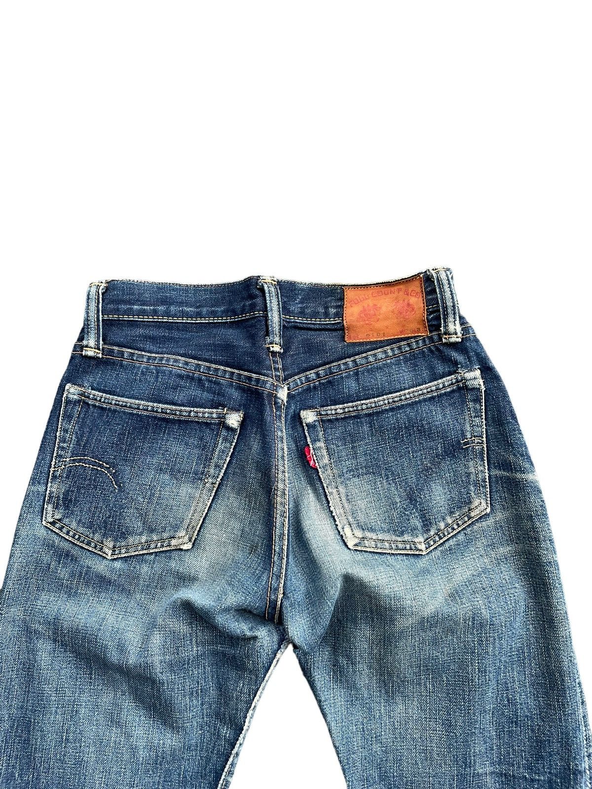 Vintage Full Count Selvedge Distresed Denim