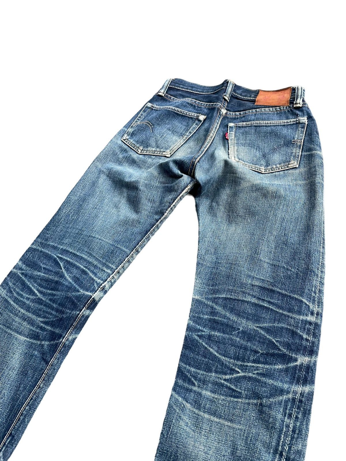 Vintage Full Count Selvedge Distresed Denim