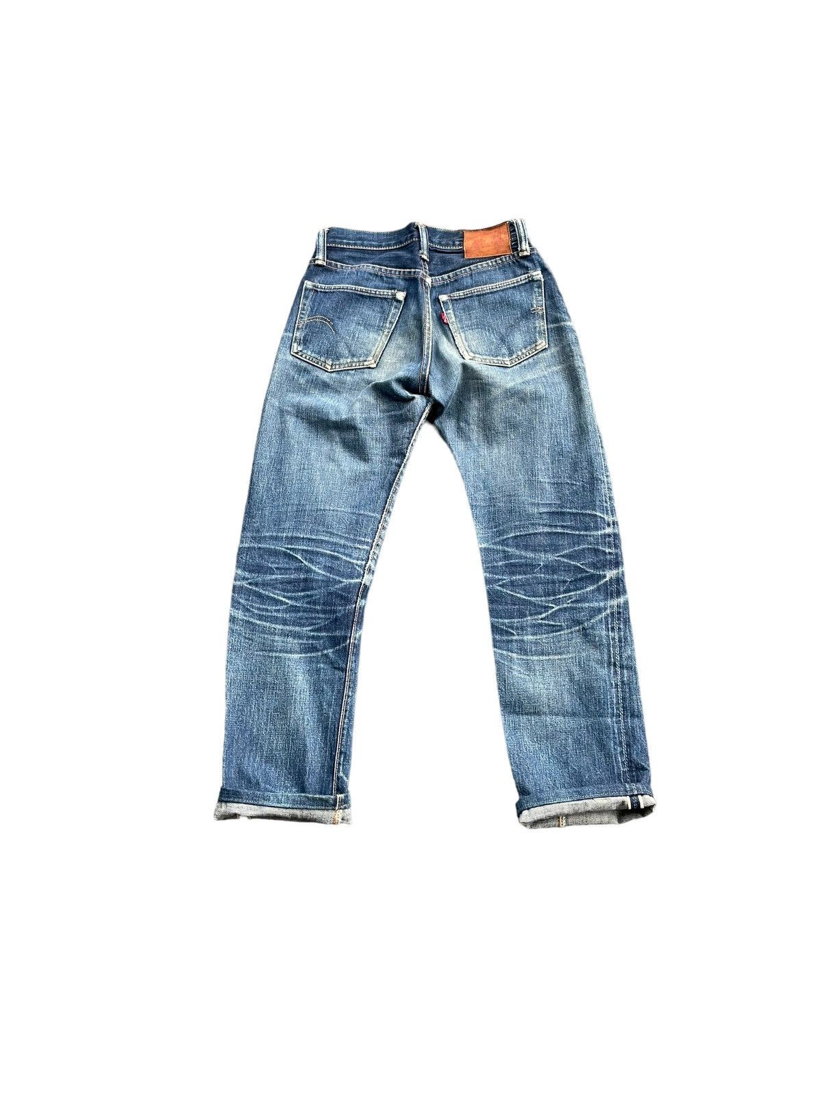 Vintage Full Count Selvedge Distresed Denim