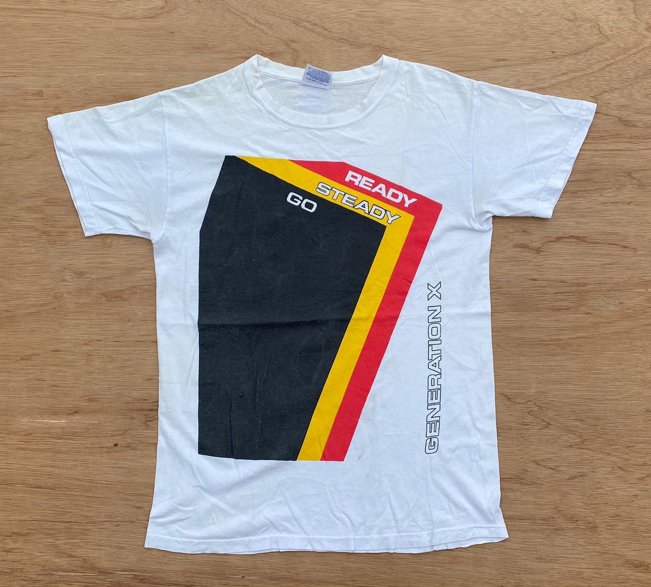 Band Tees × Hanes × Vintage vintage tee D - 21 Generation X Size US S / EU 44-46 / 1 - 1 Thumbnail