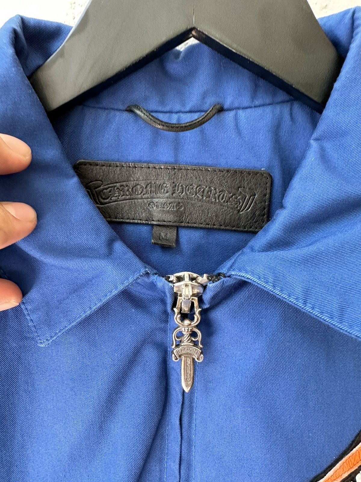 Chrome Hearts Chrome Hearts Matty Boy Blue SUMMER Jacket Lips Patch Size US M / EU 48-50 / 2 - 6 Thumbnail