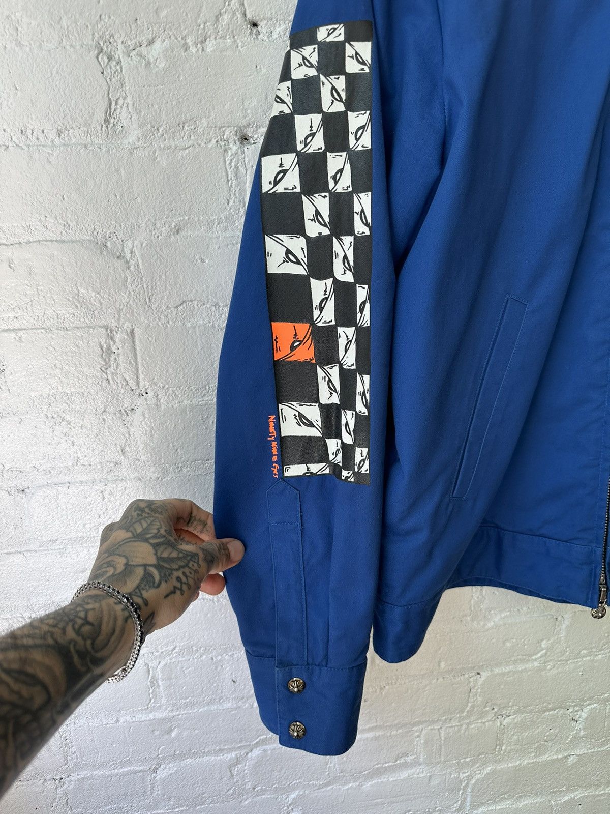 Chrome Hearts Chrome Hearts Matty Boy Blue SUMMER Jacket Lips Patch Size US M / EU 48-50 / 2 - 3 Thumbnail