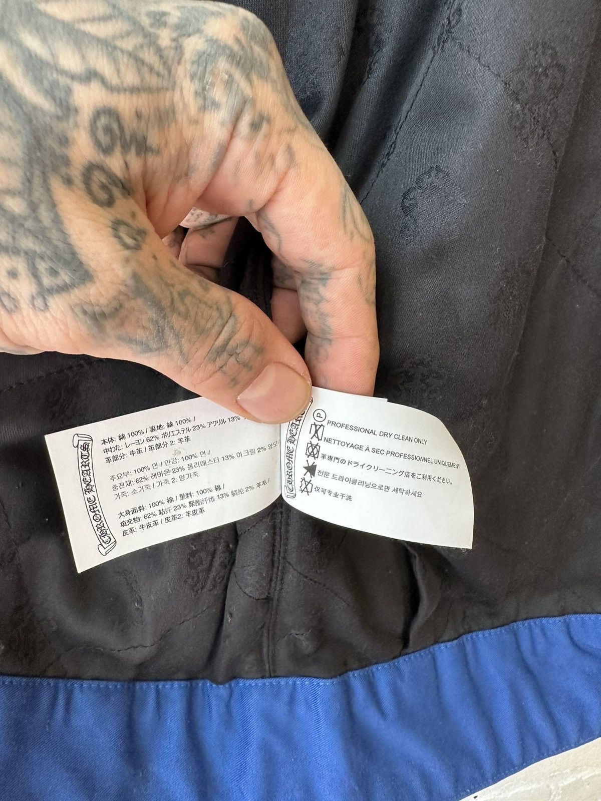 Chrome Hearts Chrome Hearts Matty Boy Blue SUMMER Jacket Lips Patch Size US M / EU 48-50 / 2 - 18 Thumbnail