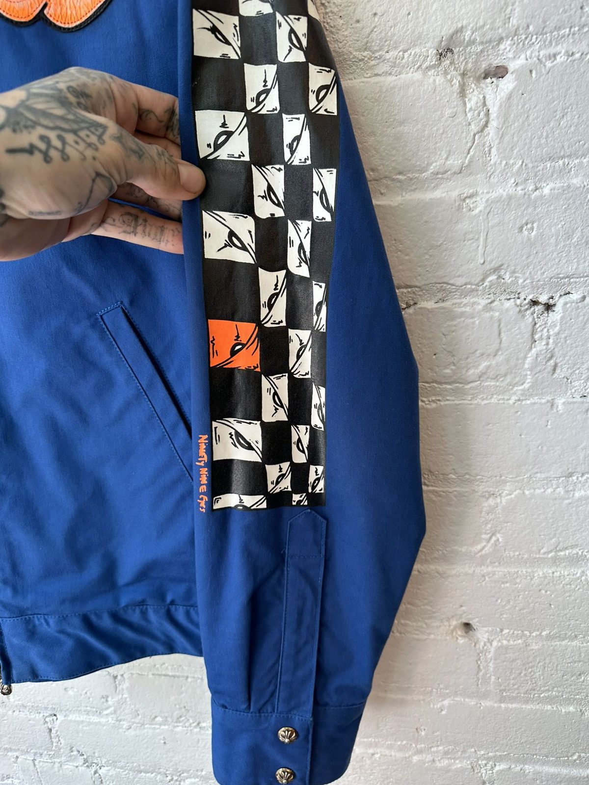 Chrome Hearts Chrome Hearts Matty Boy Blue SUMMER Jacket Lips Patch Size US M / EU 48-50 / 2 - 8 Thumbnail