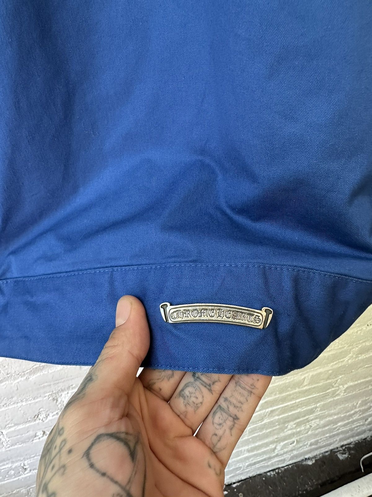 Chrome Hearts Chrome Hearts Matty Boy Blue SUMMER Jacket Lips Patch Size US M / EU 48-50 / 2 - 14 Thumbnail
