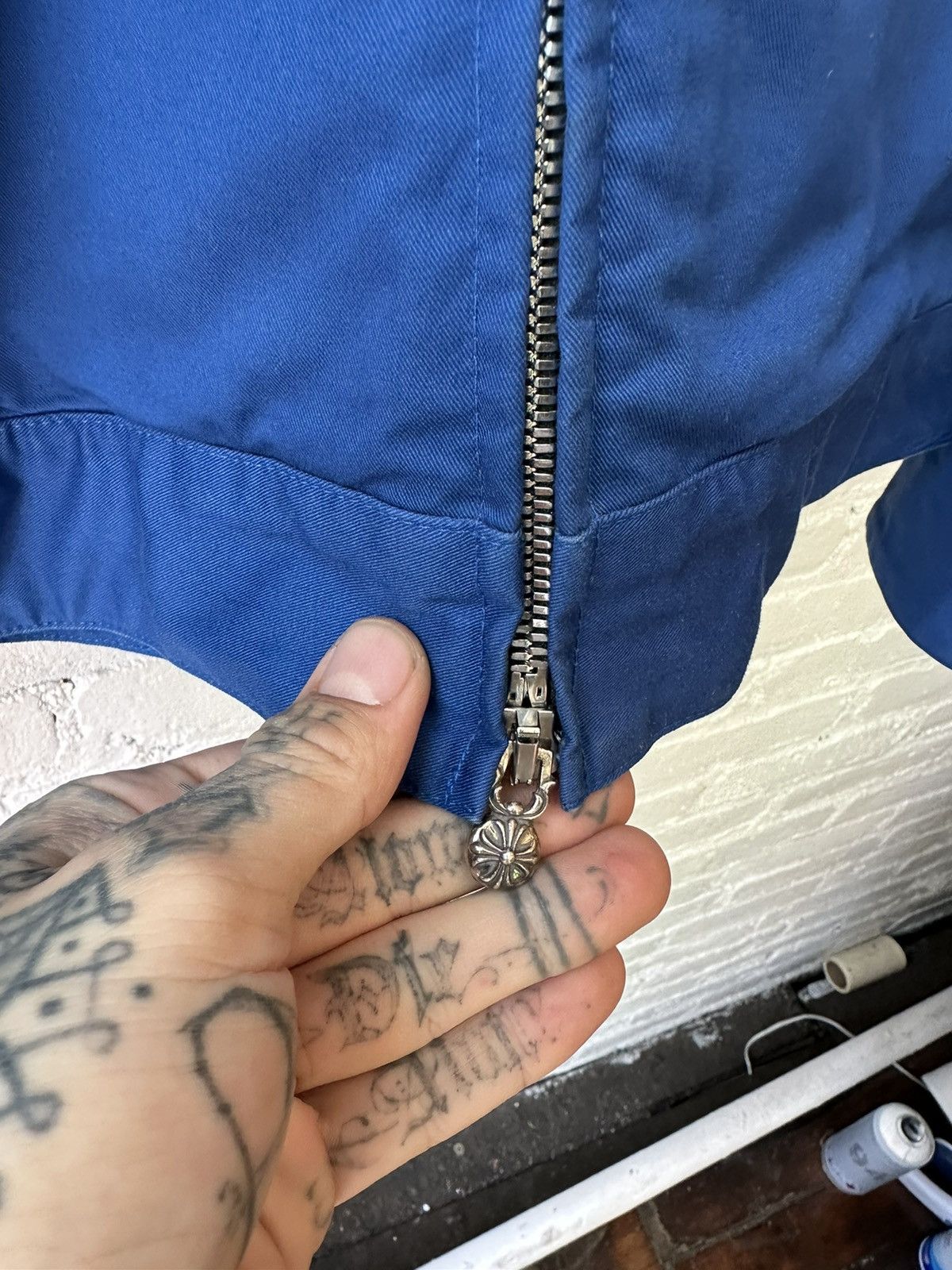 Chrome Hearts Chrome Hearts Matty Boy Blue SUMMER Jacket Lips Patch Size US M / EU 48-50 / 2 - 10 Thumbnail