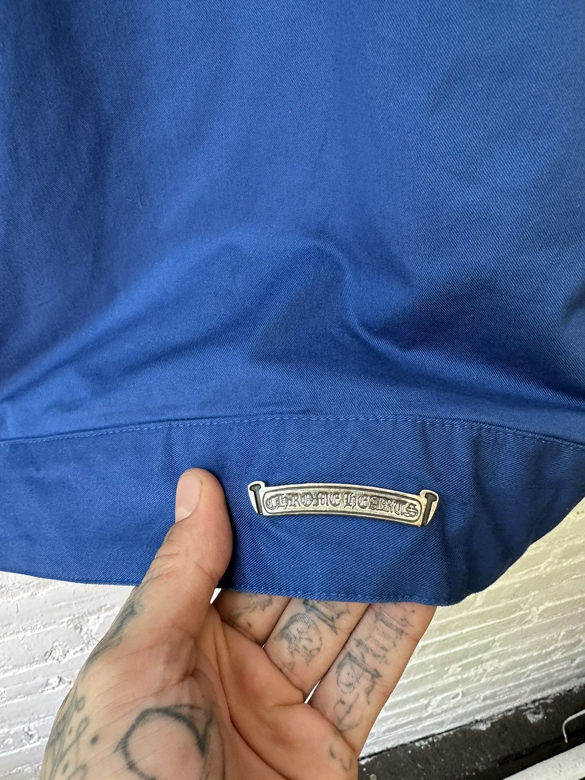 Chrome Hearts Chrome Hearts Matty Boy Blue SUMMER Jacket Lips Patch Size US M / EU 48-50 / 2 - 13 Thumbnail