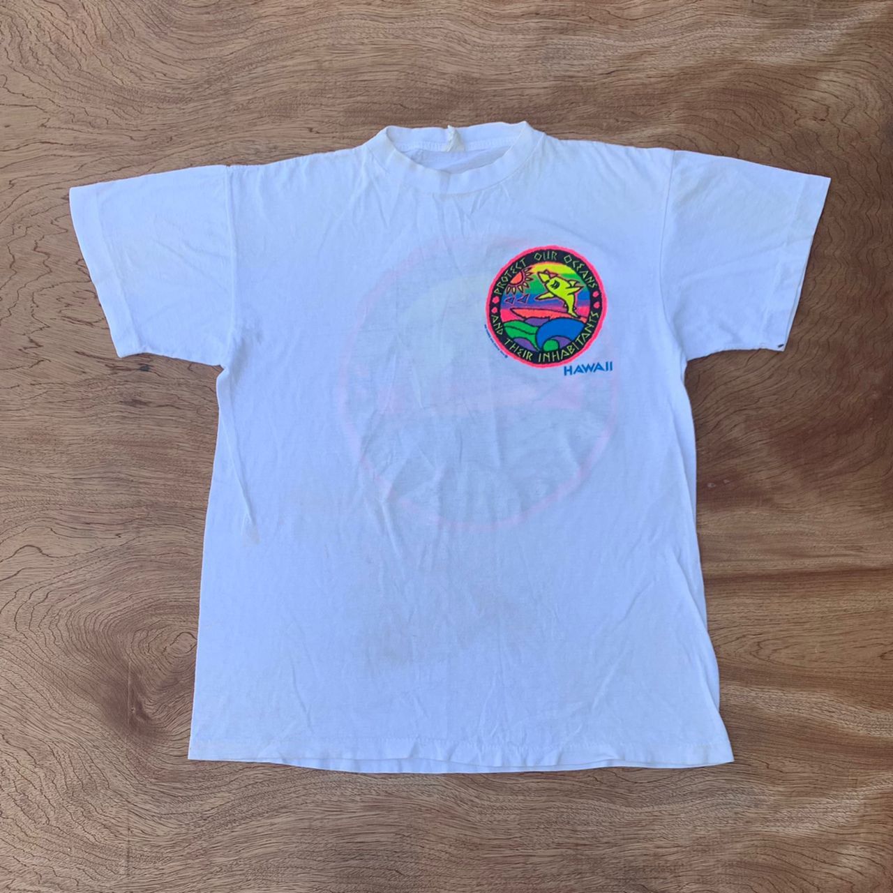 Vintage Vintage Tee D 40 Hawaii Size US L / EU 52-54 / 3 - 3 Thumbnail