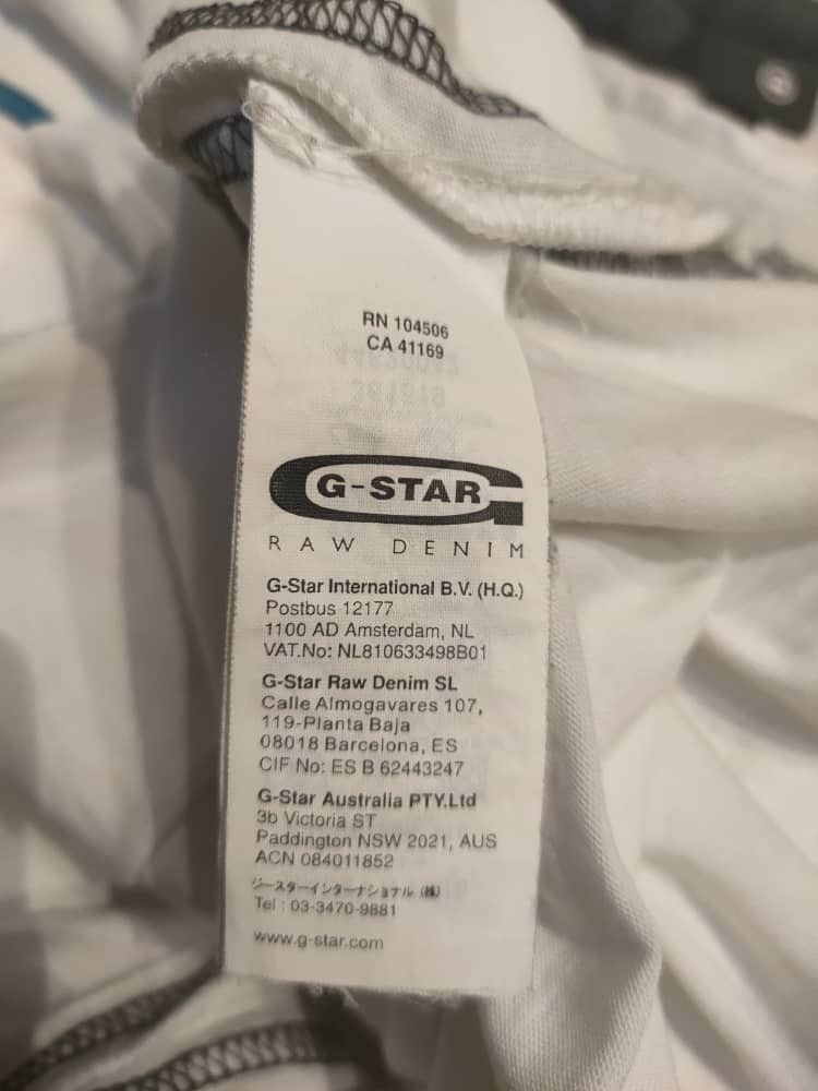 G-Star G Star Raw T Size US M / EU 48-50 / 2 - 4 Thumbnail