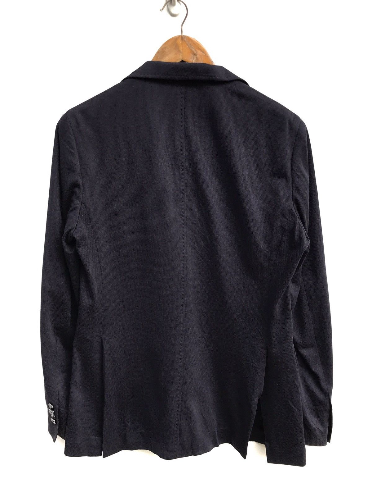 Beams Plus Beams Heart Navy Blue Cotton Minimalist Light Jacket Size US S / EU 44-46 / 1 - 2 Thumbnail