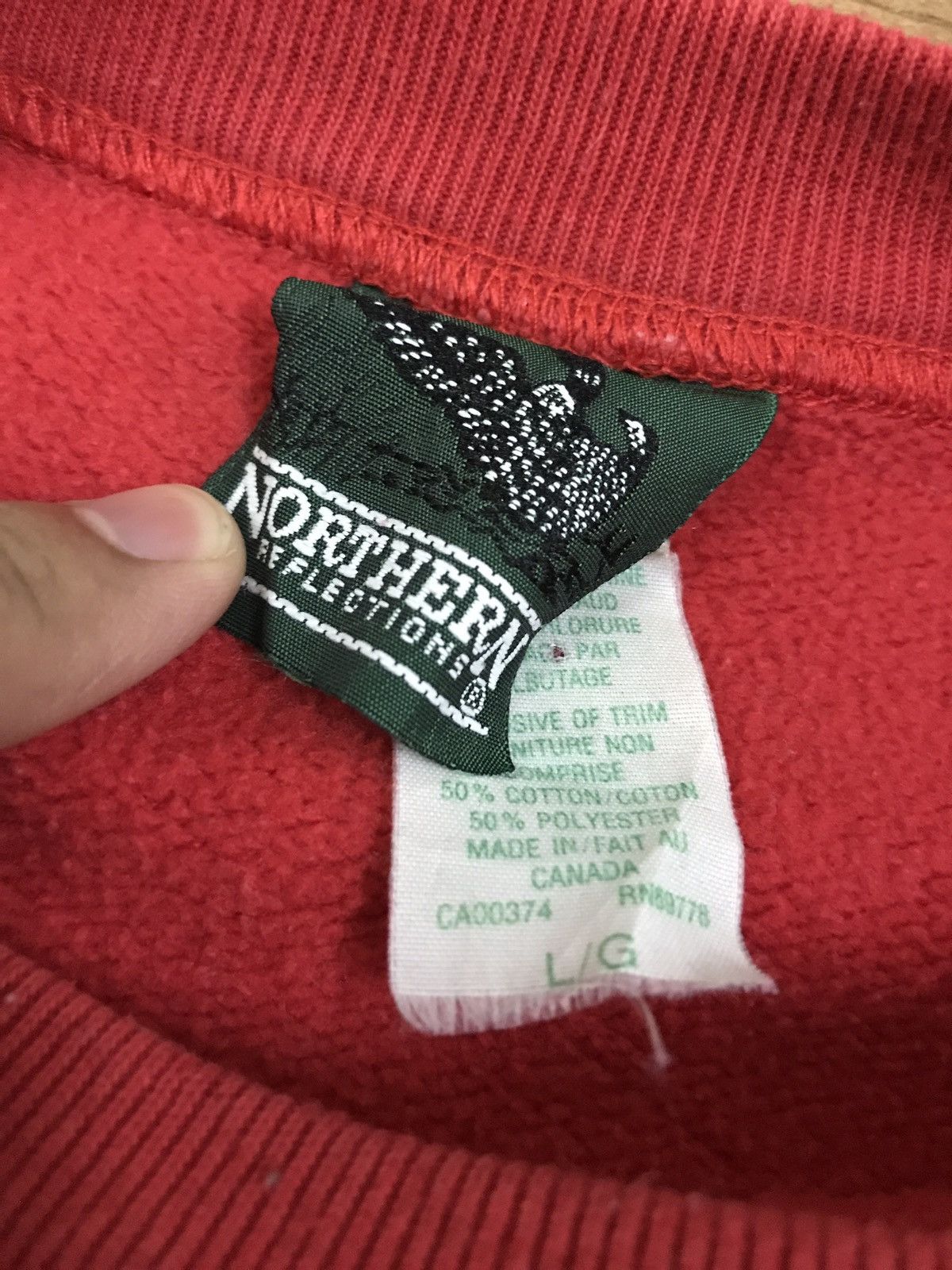 Northern Reflections Vintage Northern Reflection Big Logo Sweatshirt Size US L / EU 52-54 / 3 - 3 Thumbnail