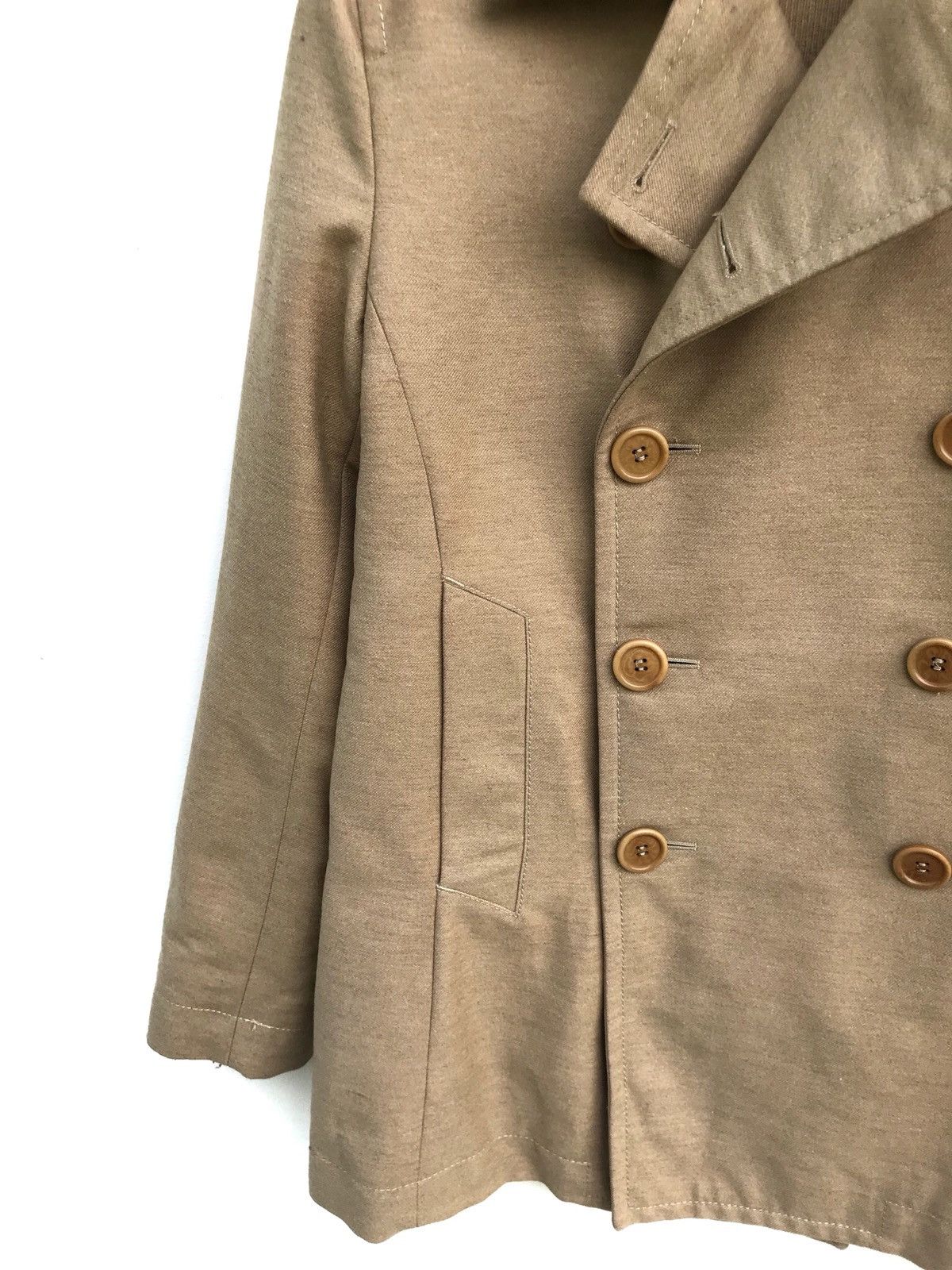 Dirk Bikkembergs Made In Italy Dirk Bikkembergs Wool Double Breast Jacket Size US S / EU 44-46 / 1 - 5 Thumbnail