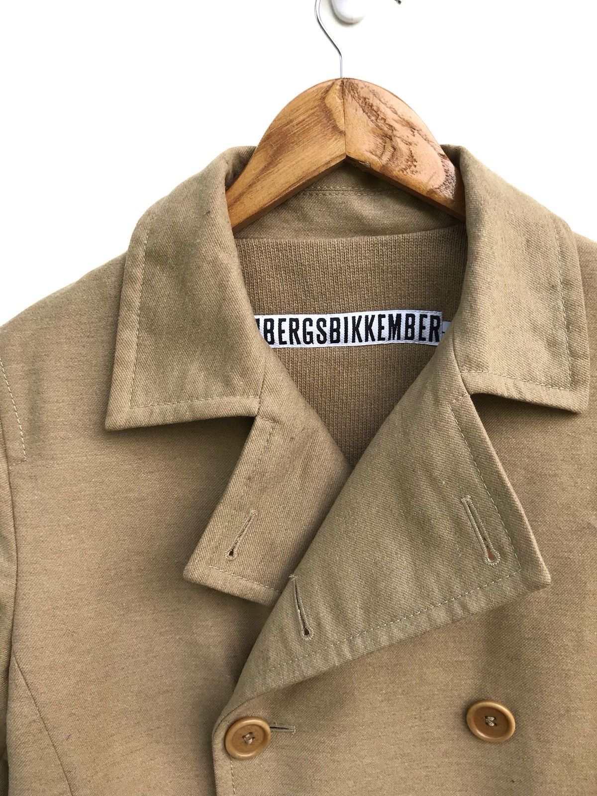 Dirk Bikkembergs Made In Italy Dirk Bikkembergs Wool Double Breast Jacket Size US S / EU 44-46 / 1 - 4 Thumbnail