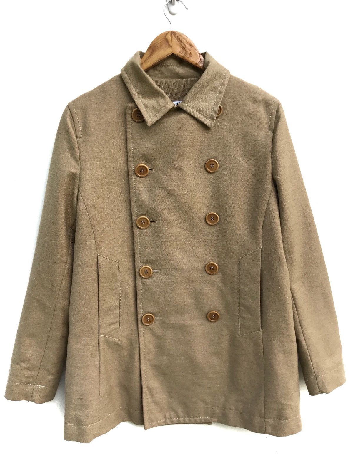 Dirk Bikkembergs Made In Italy Dirk Bikkembergs Wool Double Breast Jacket Size US S / EU 44-46 / 1 - 3 Thumbnail