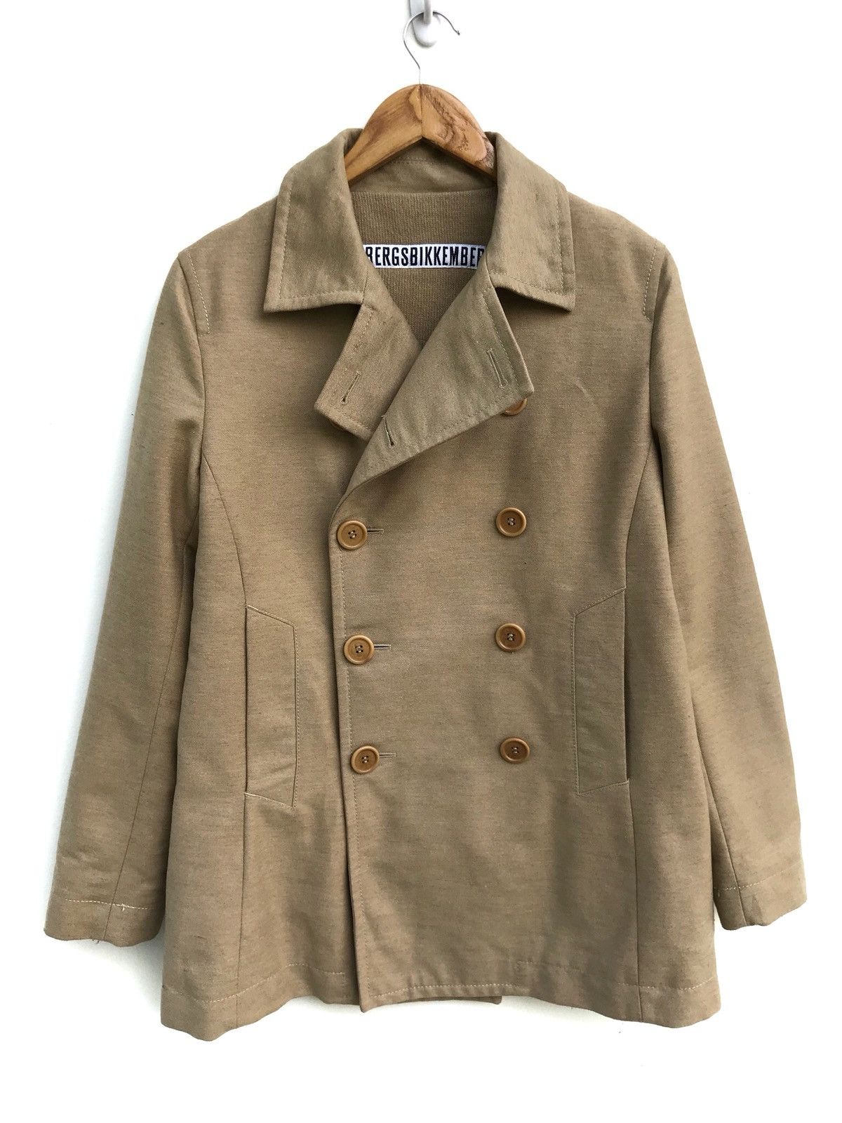 Dirk Bikkembergs Made In Italy Dirk Bikkembergs Wool Double Breast Jacket Size US S / EU 44-46 / 1 - 1 Thumbnail